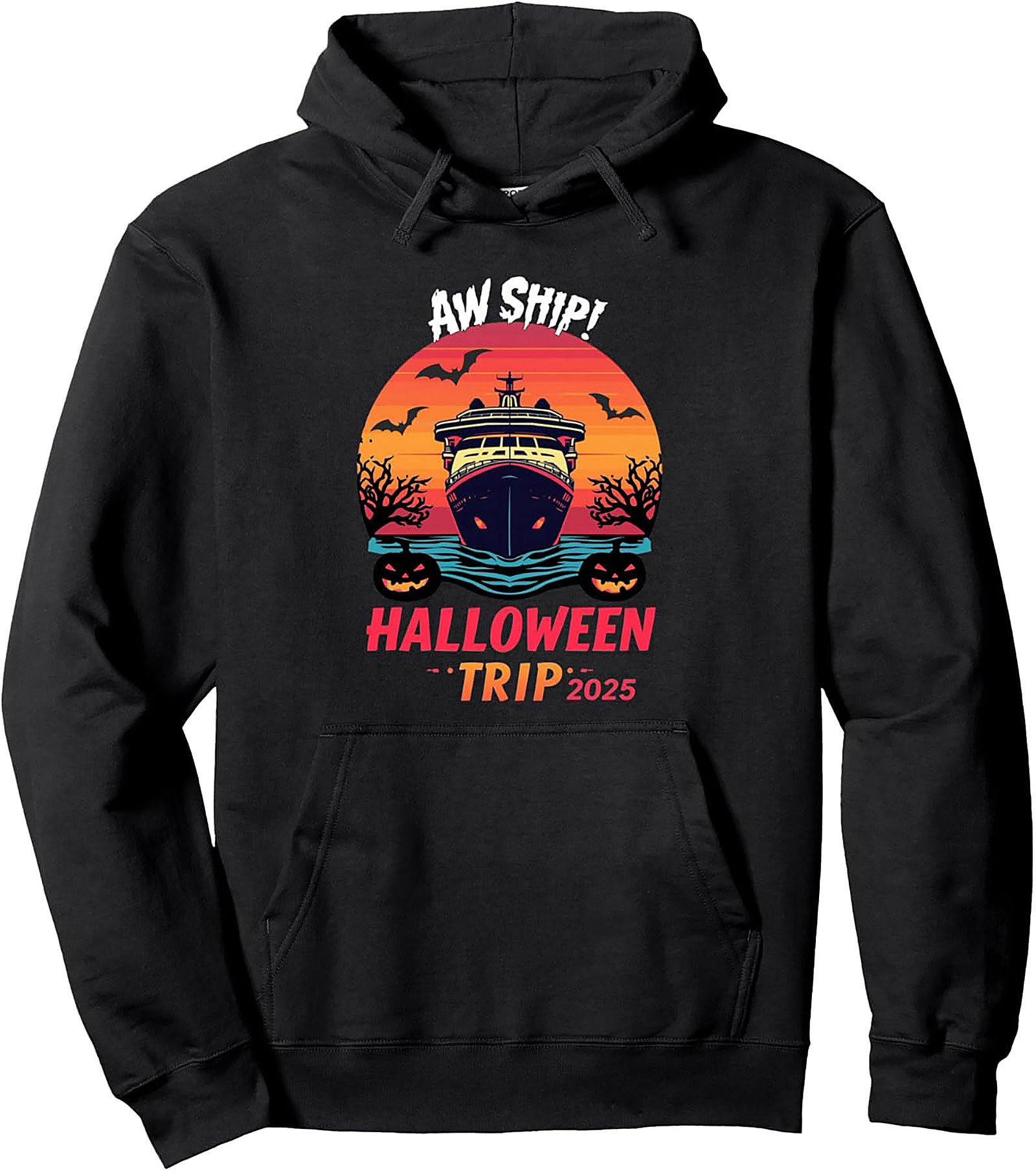Halloween Cruise Hoodie | AW SHIP! Pullover Trip 2025
