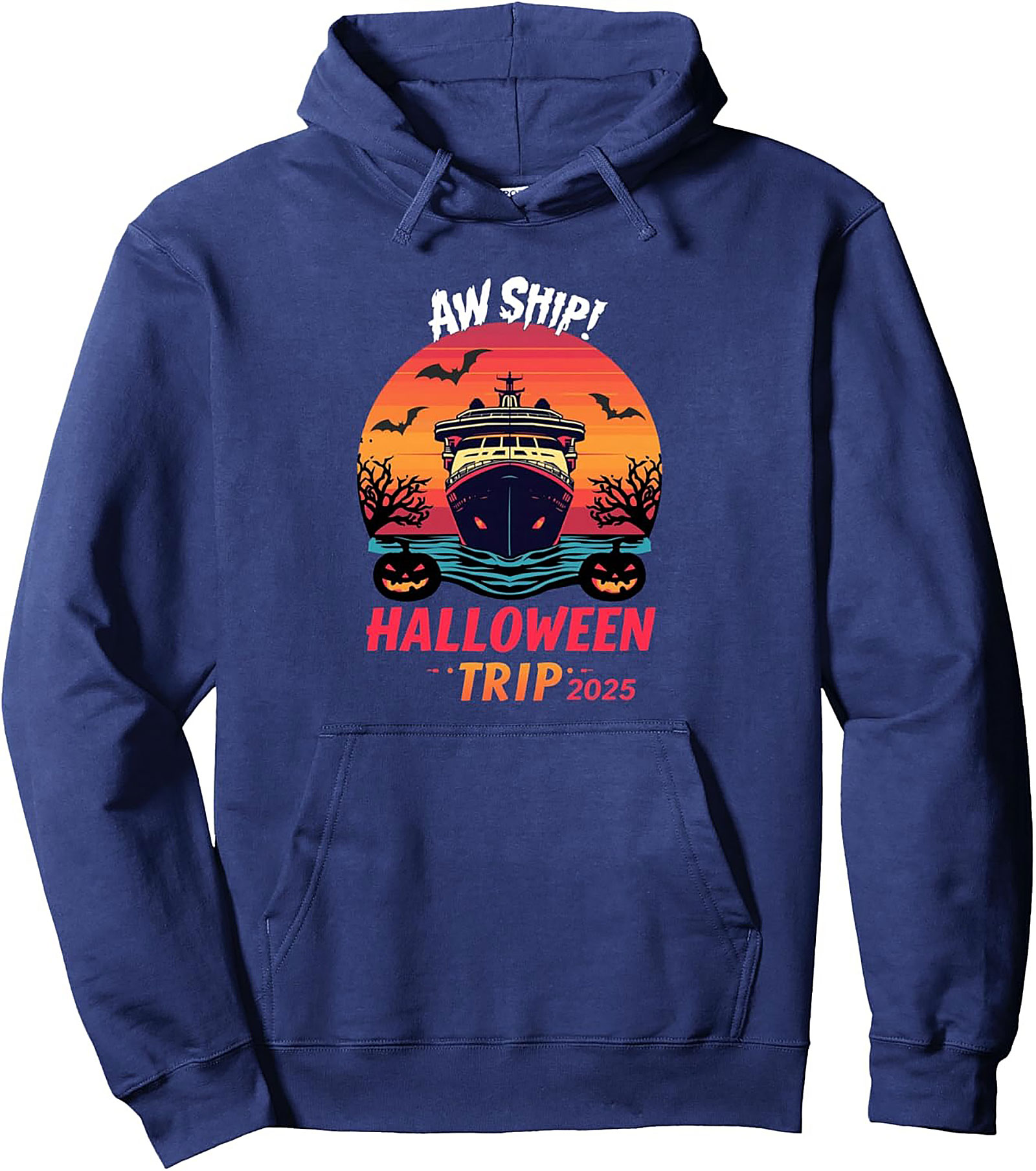 Halloween Cruise Hoodie | AW SHIP! Pullover Trip 2025