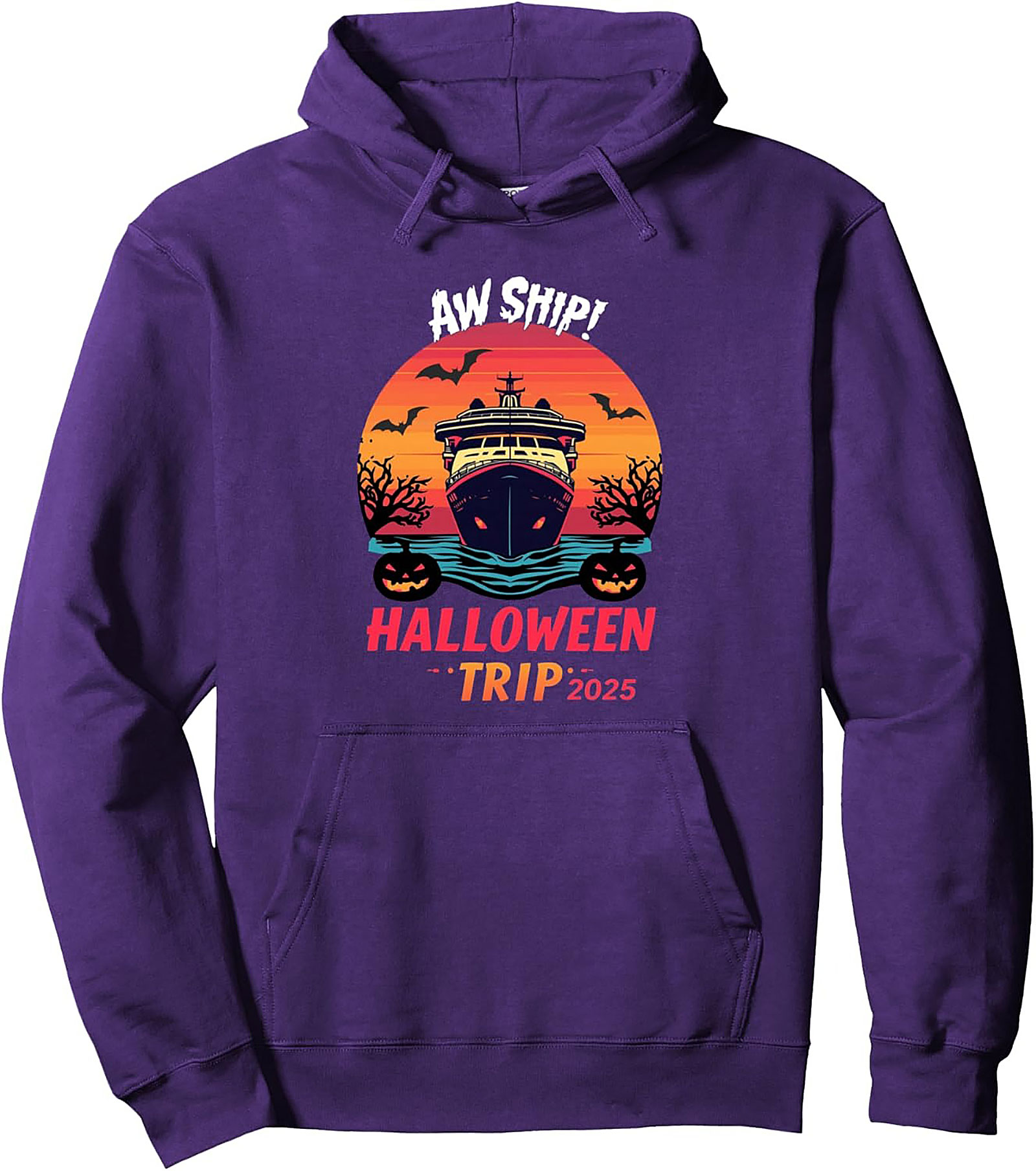 Halloween Cruise Hoodie | AW SHIP! Pullover Trip 2025