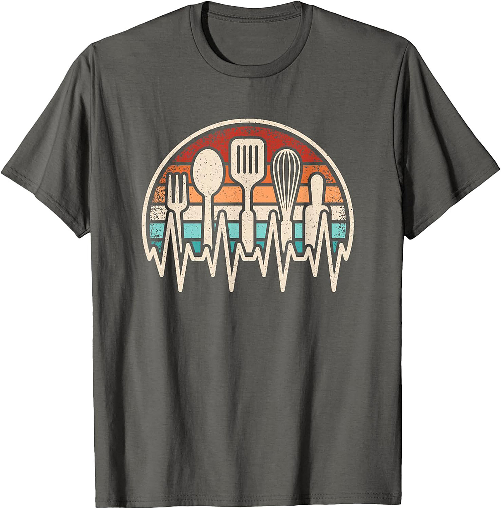 Foodie Heartbeat Graphic t-shirt Cozy Pullover Gift