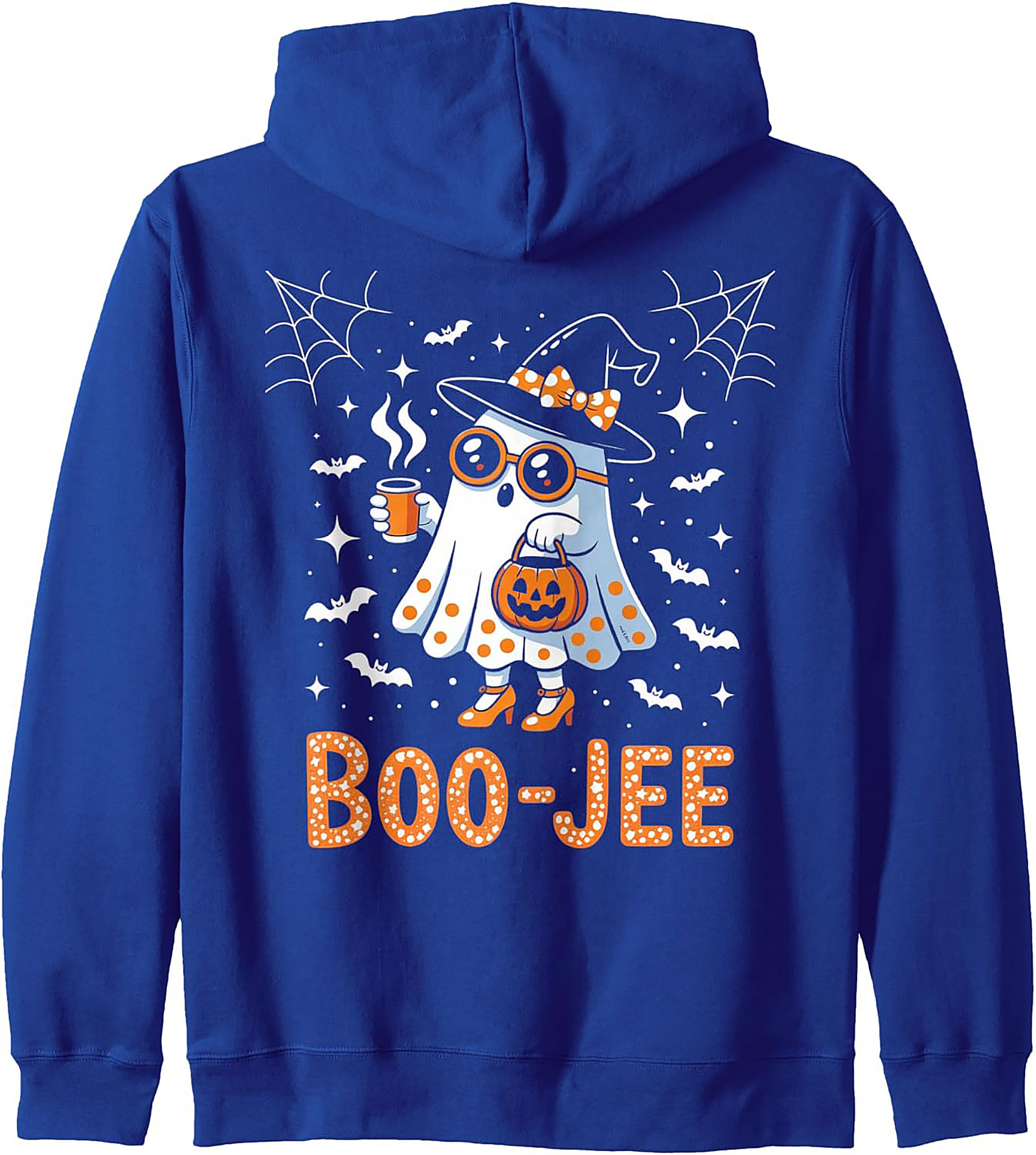 Boo-Jee Ghost Hoodie | Stylish Halloween Pullover