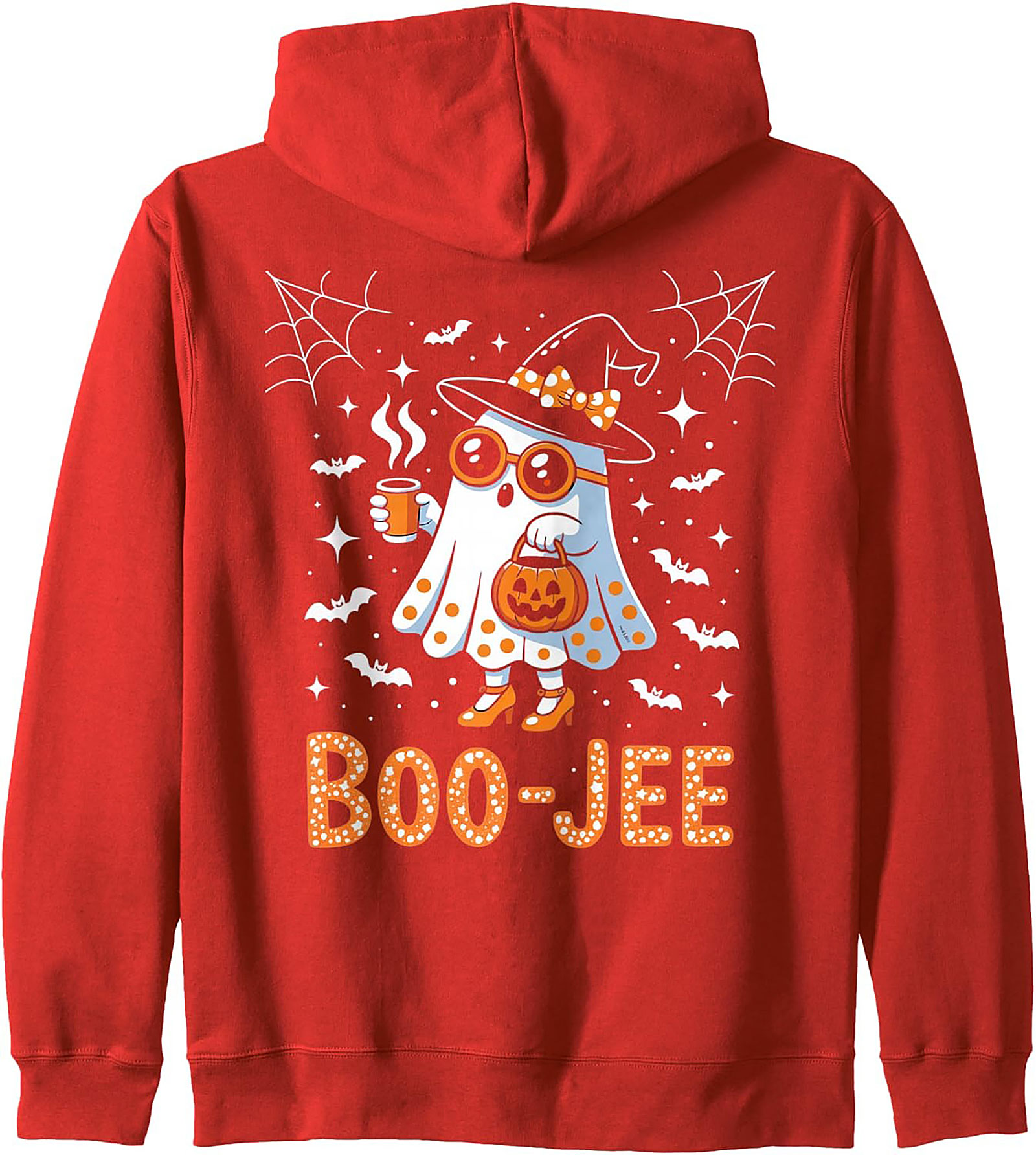 Boo-Jee Ghost Hoodie | Stylish Halloween Pullover