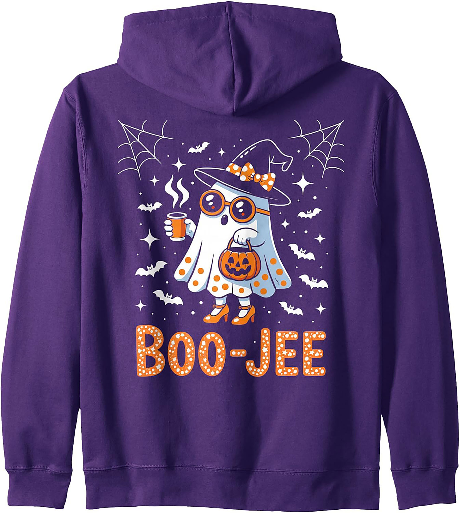Boo-Jee Ghost Hoodie | Stylish Halloween Pullover