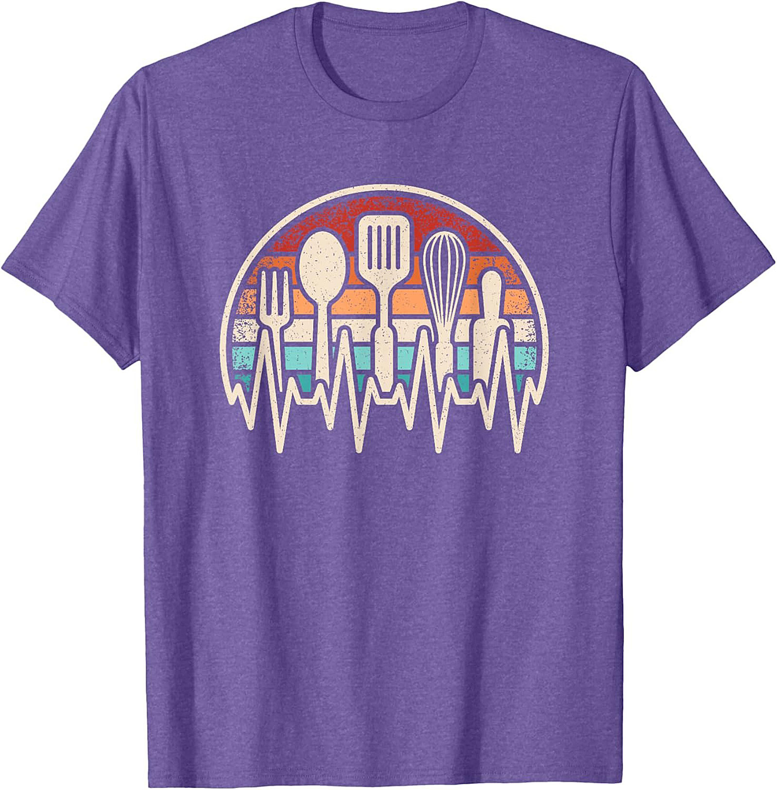 Foodie Heartbeat Graphic t-shirt Cozy Pullover Gift