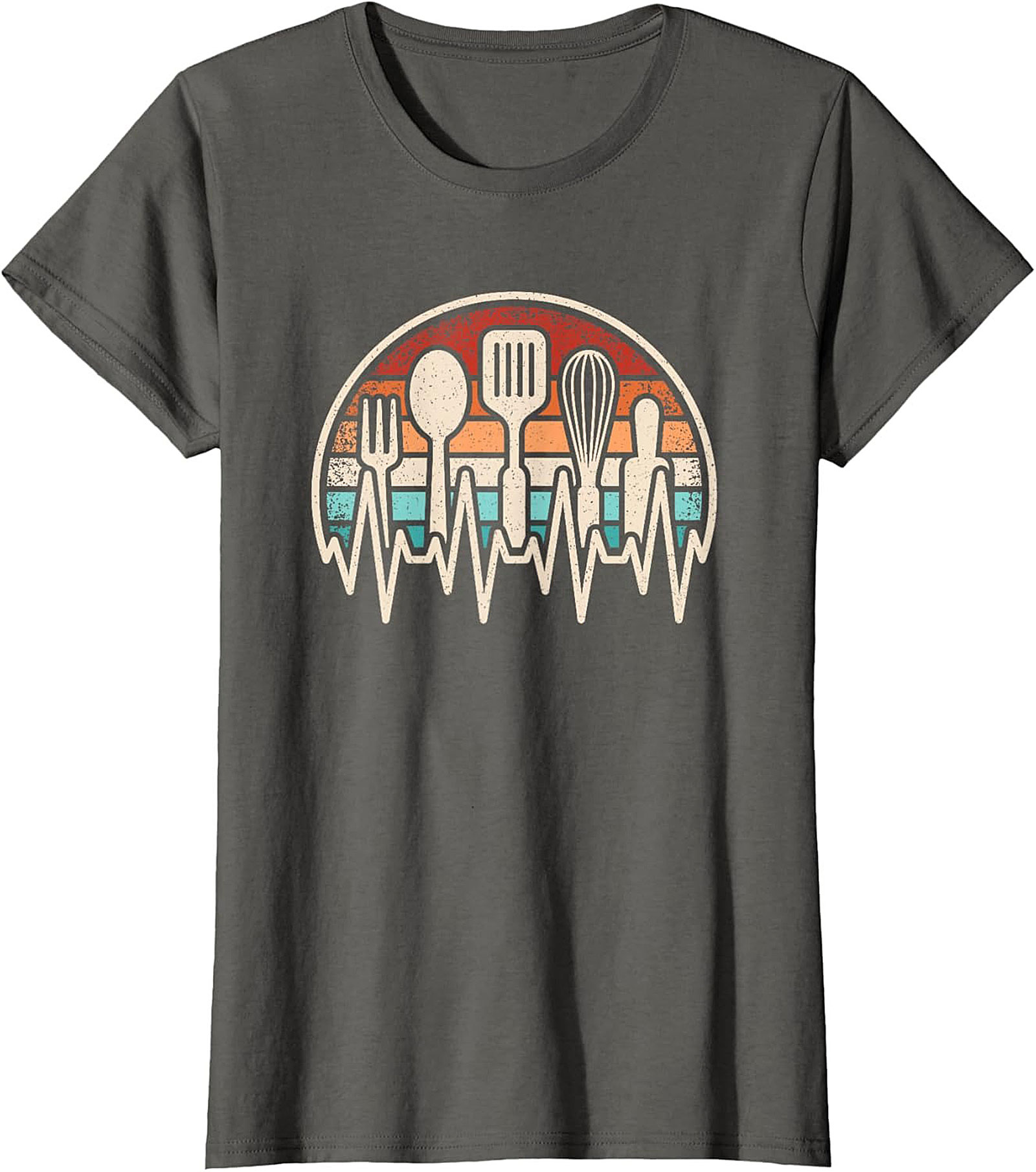 Foodie Heartbeat Graphic t-shirt Cozy Pullover Gift