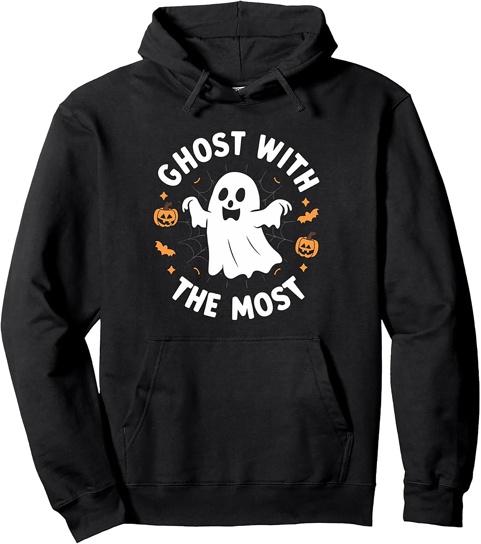 Ghost with the Most Funny Halloween Pullover Hoodie