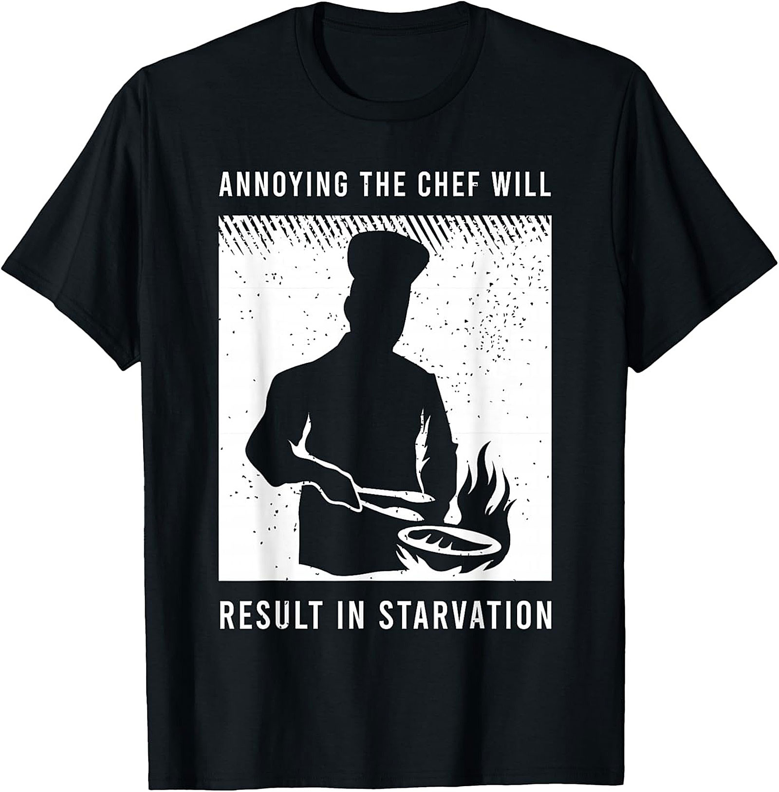 Funny Chef Crewneck t-shirt Culinary Graphic