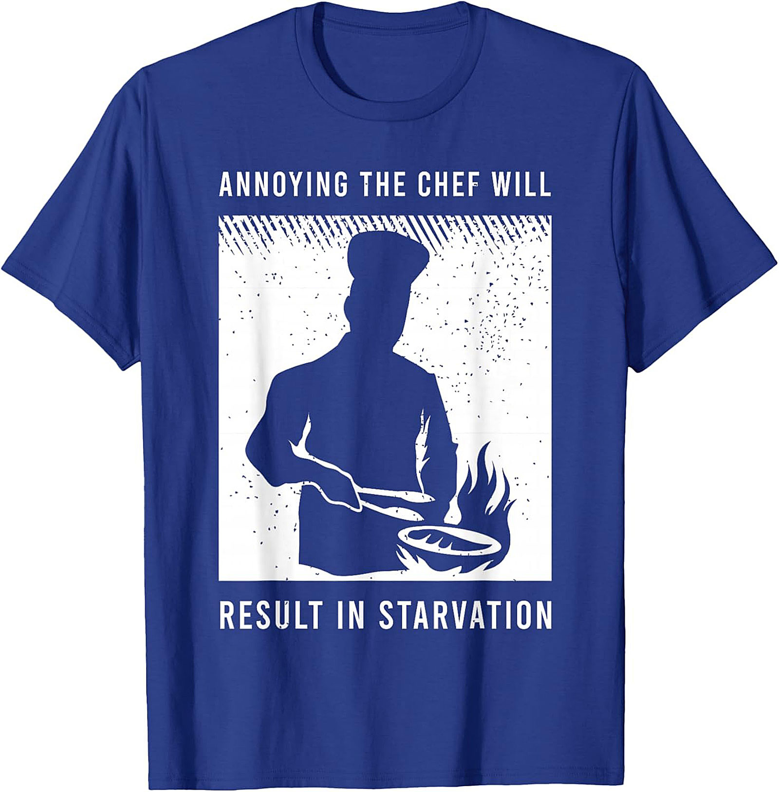 Funny Chef Rules Crewneck t-shirt Culinary Humor Gift