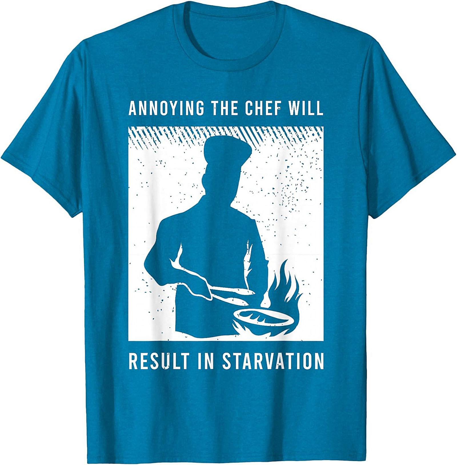 Funny Chef Rules Crewneck t-shirt Culinary Humor Gift