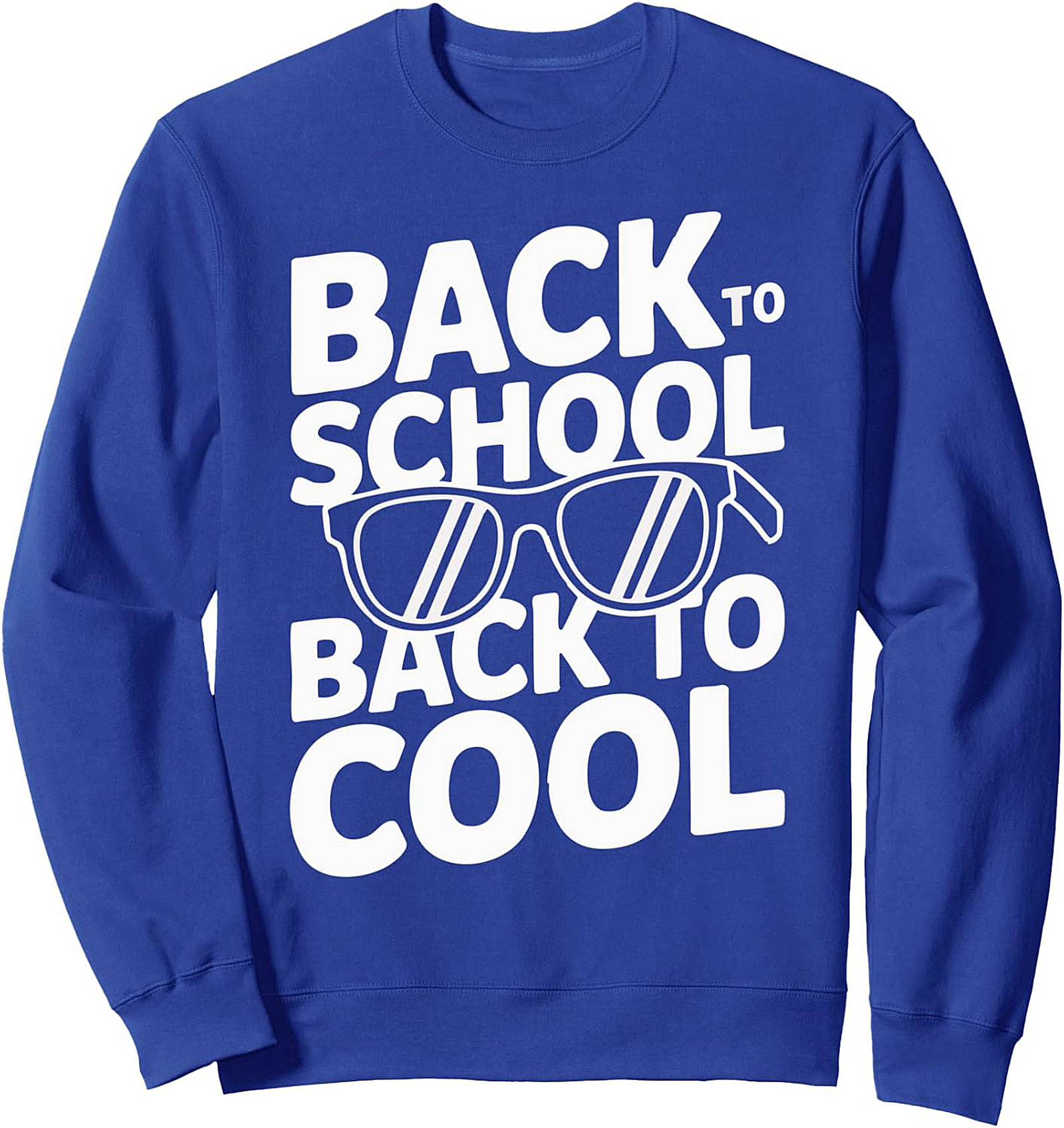 Back to School Back to Cool Graphic Sweatshirt | First Day of School Crewneck
