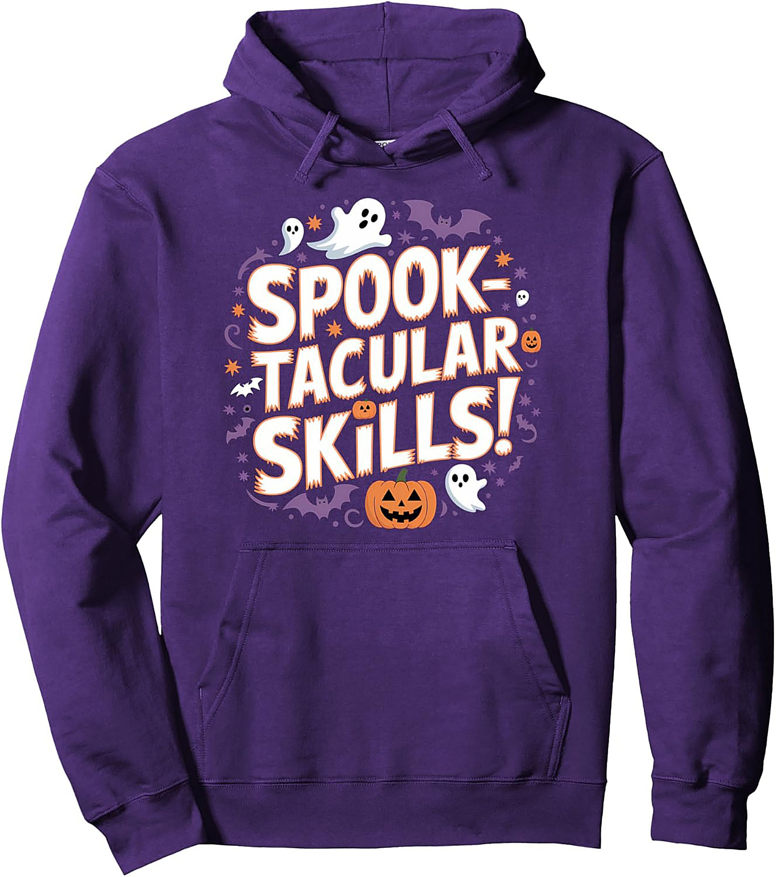 Spook-tacular Skills! Halloween Pullover Hoodie - Funny