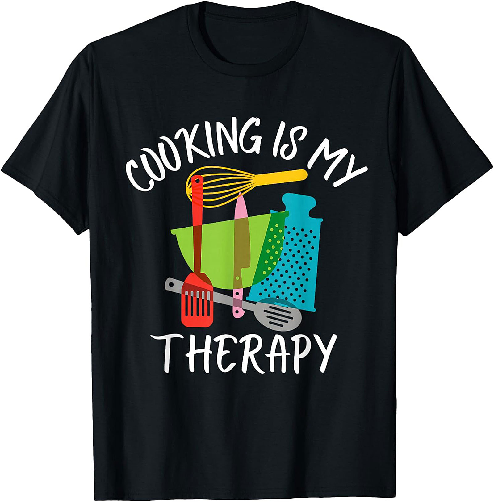 Therapy Cooking t-shirt Cozy Crewneck Pullover