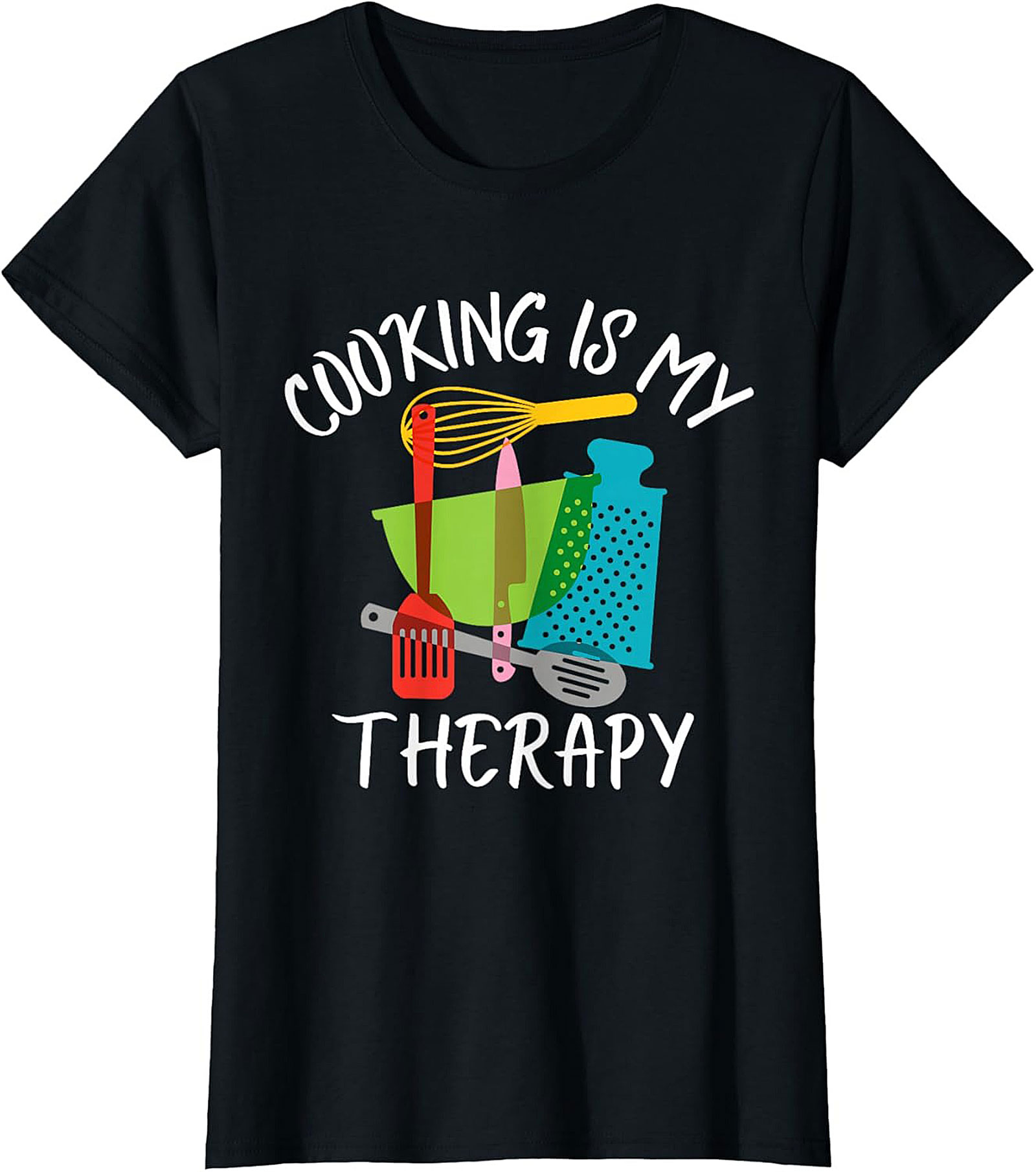 Therapy Cooking t-shirt Cozy Crewneck Pullover