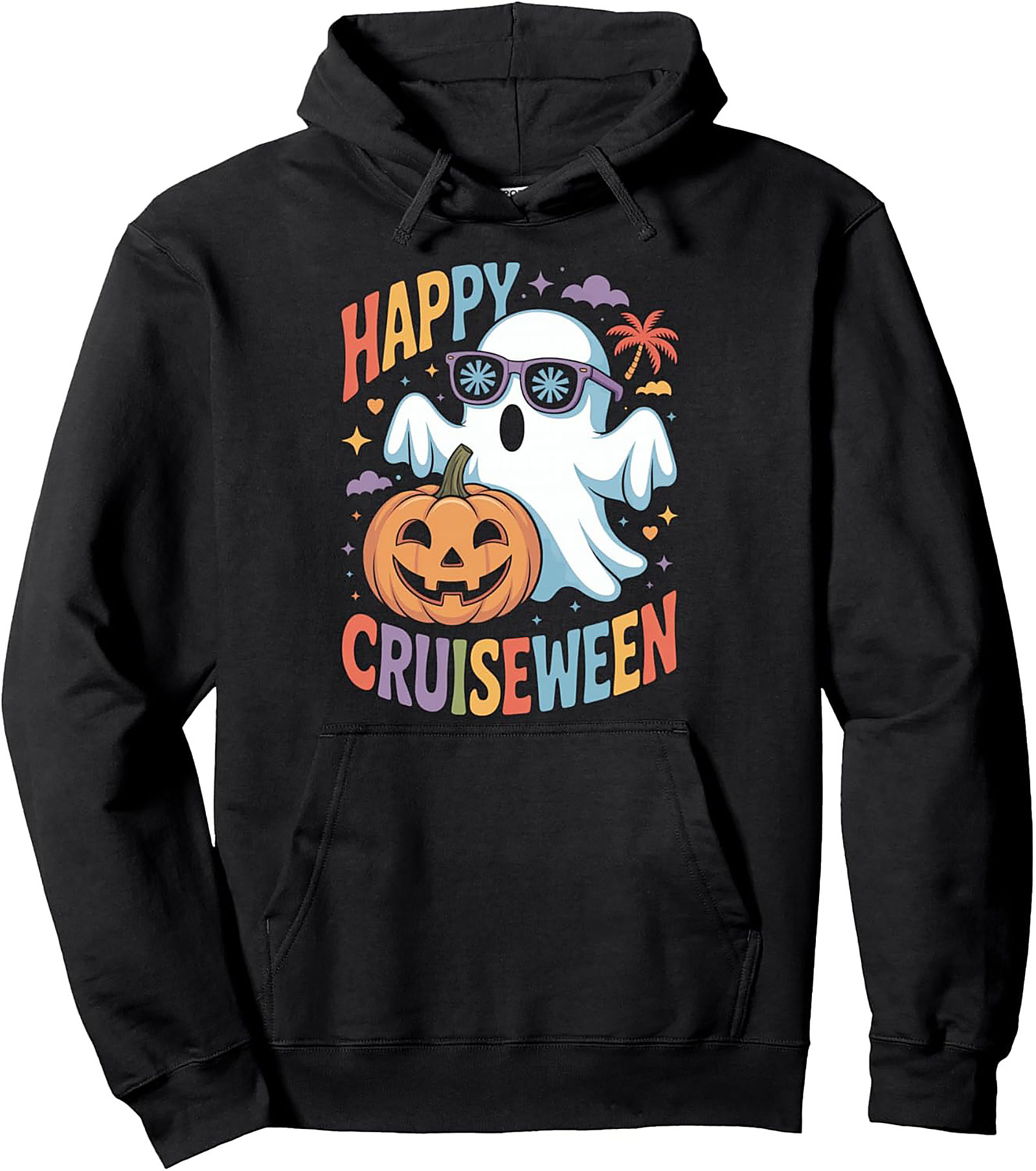 Cruiseween Graphic Hoodie | Happy Halloween Cruise Pullover