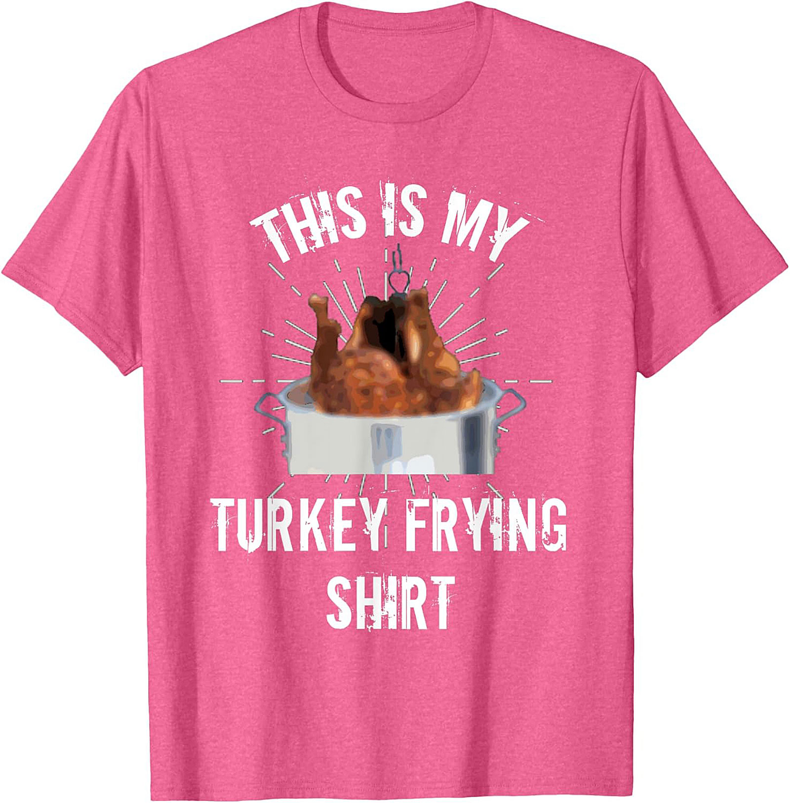 Funny Turkey Frying t-shirt Thanksgiving Crewneck Gift