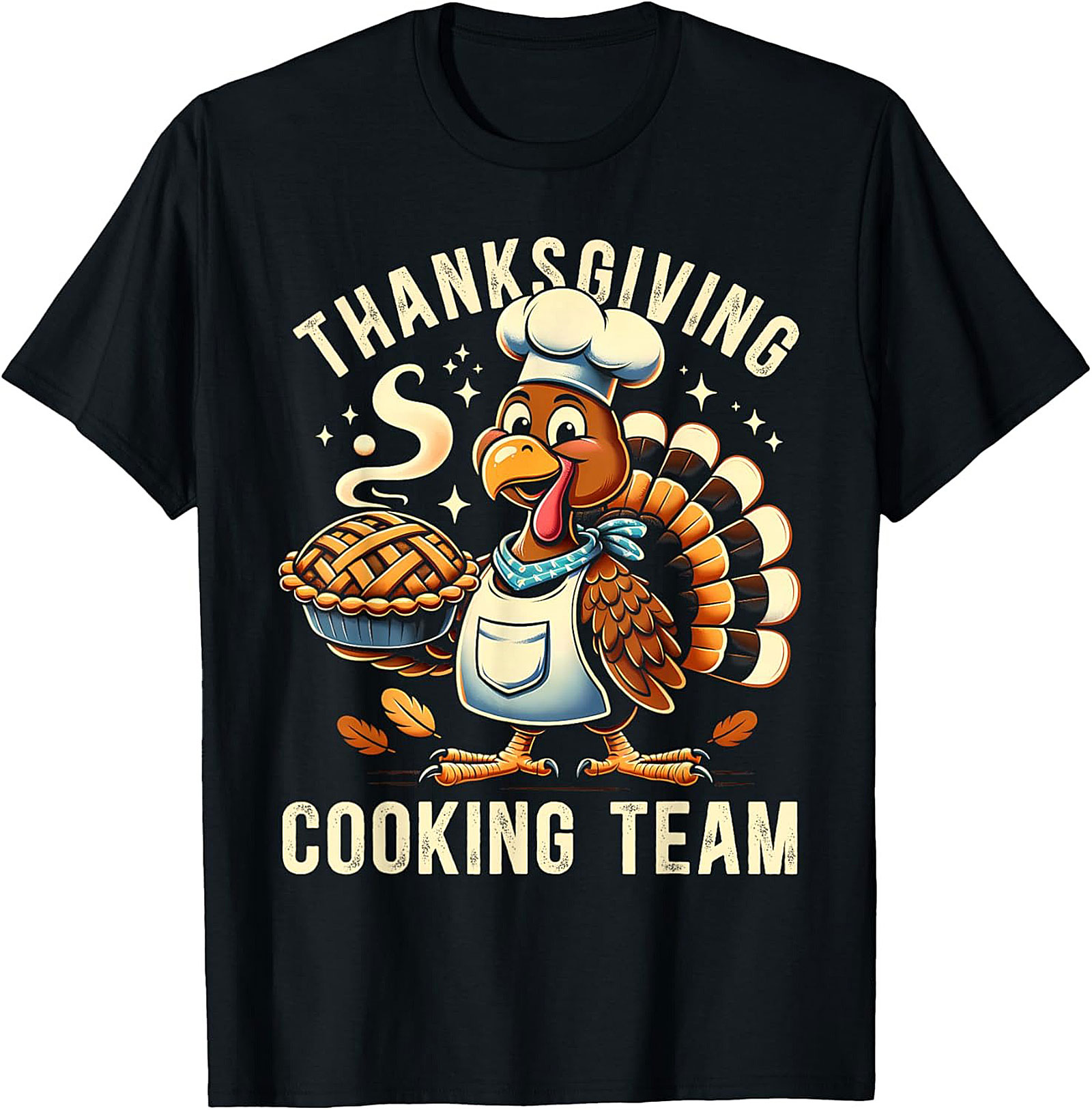 Thanksgiving Cooking Team Crewneck Cozy Pullover Gift