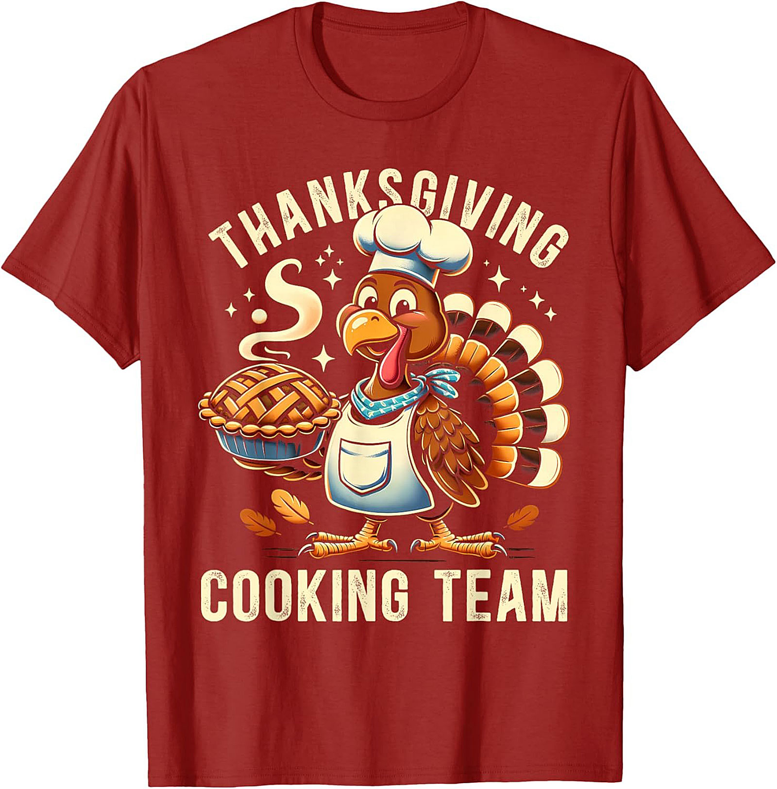 Thanksgiving Cooking Team Crewneck Cozy Pullover Gift