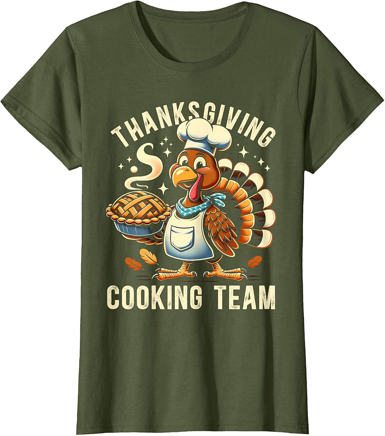 Thanksgiving Cooking Team Crewneck Cozy Pullover Gift