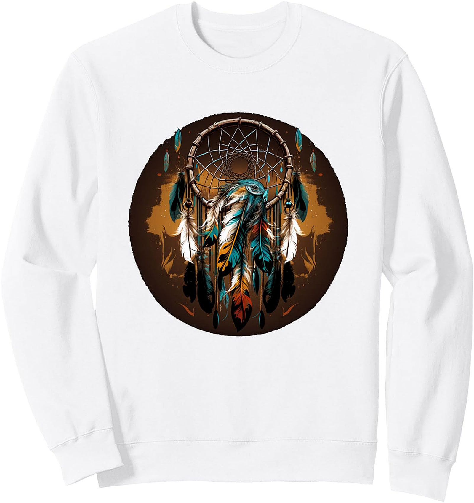 Dreamcatcher Graphic Sweatshirt Cozy Pullover Crewneck