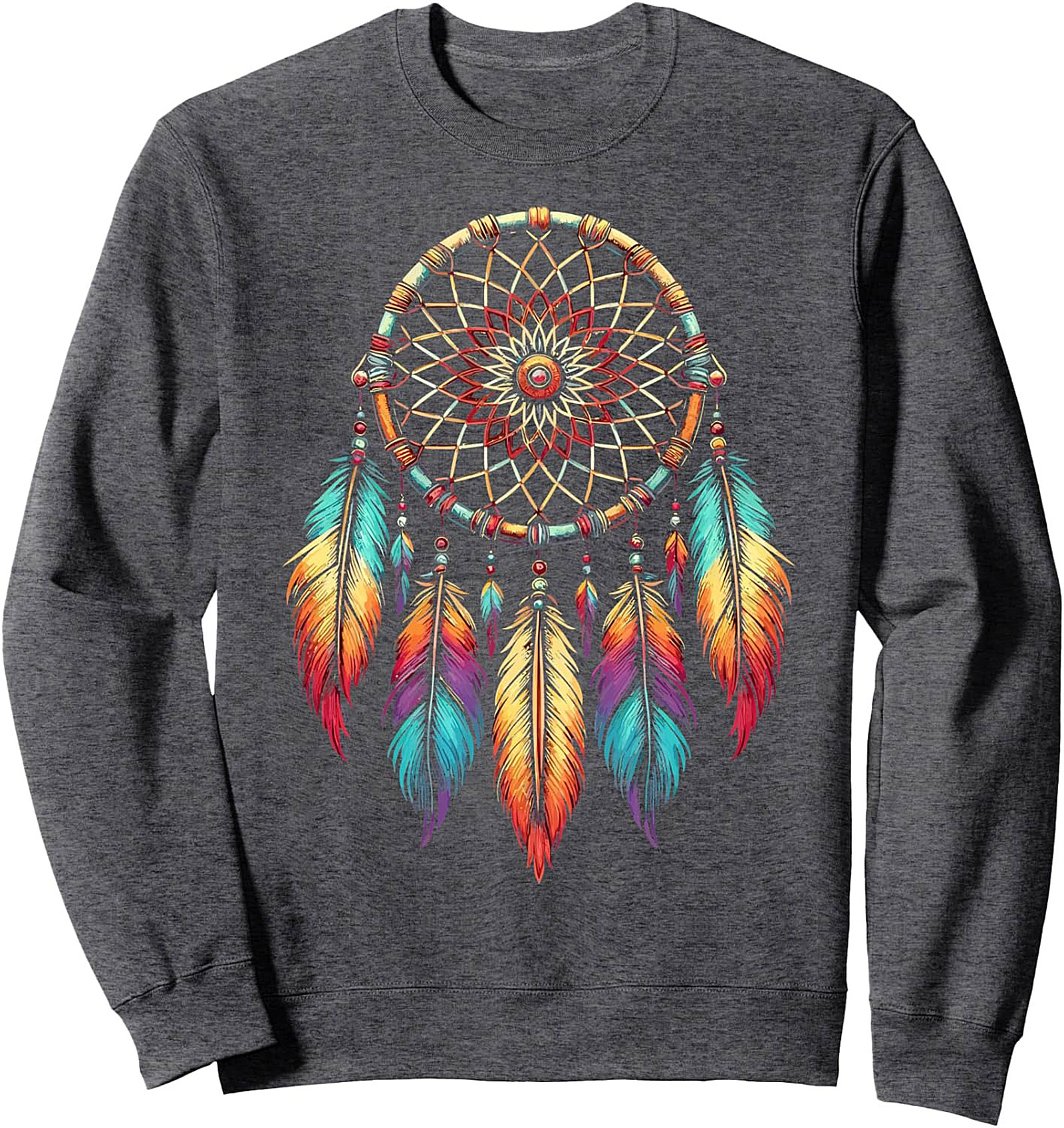 Dream Catcher Crewneck Sweatshirt Cozy Unisex Pullover