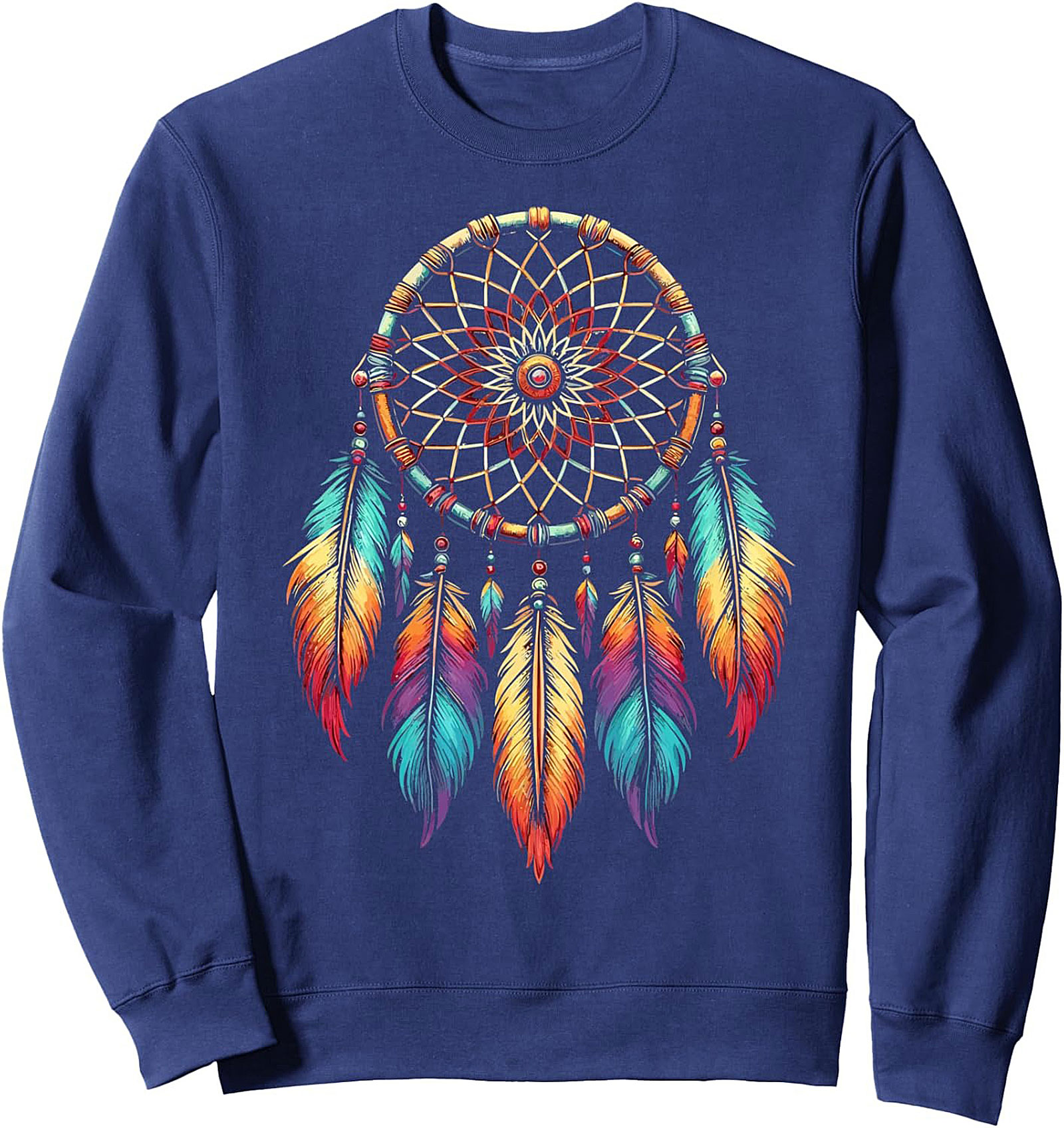 Dream Catcher Crewneck Sweatshirt Cozy Unisex Pullover
