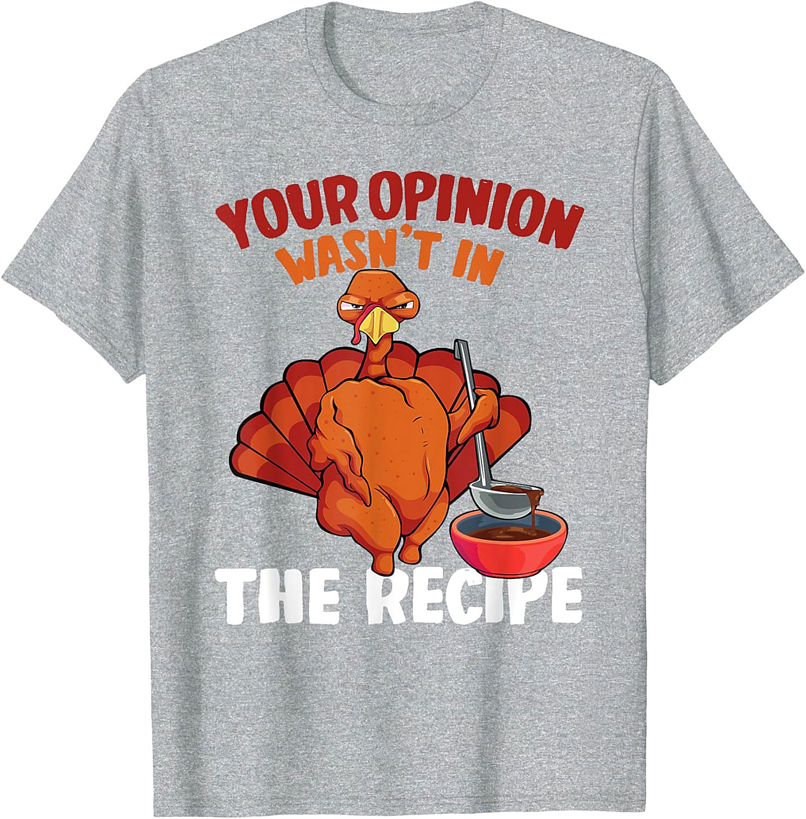 Grumpy Turkey Funny Thanksgiving Crewneck t-shirt