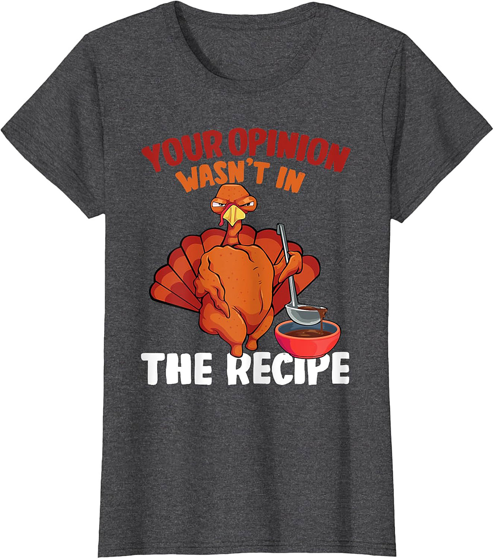 Grumpy Turkey Funny Thanksgiving Crewneck t-shirt