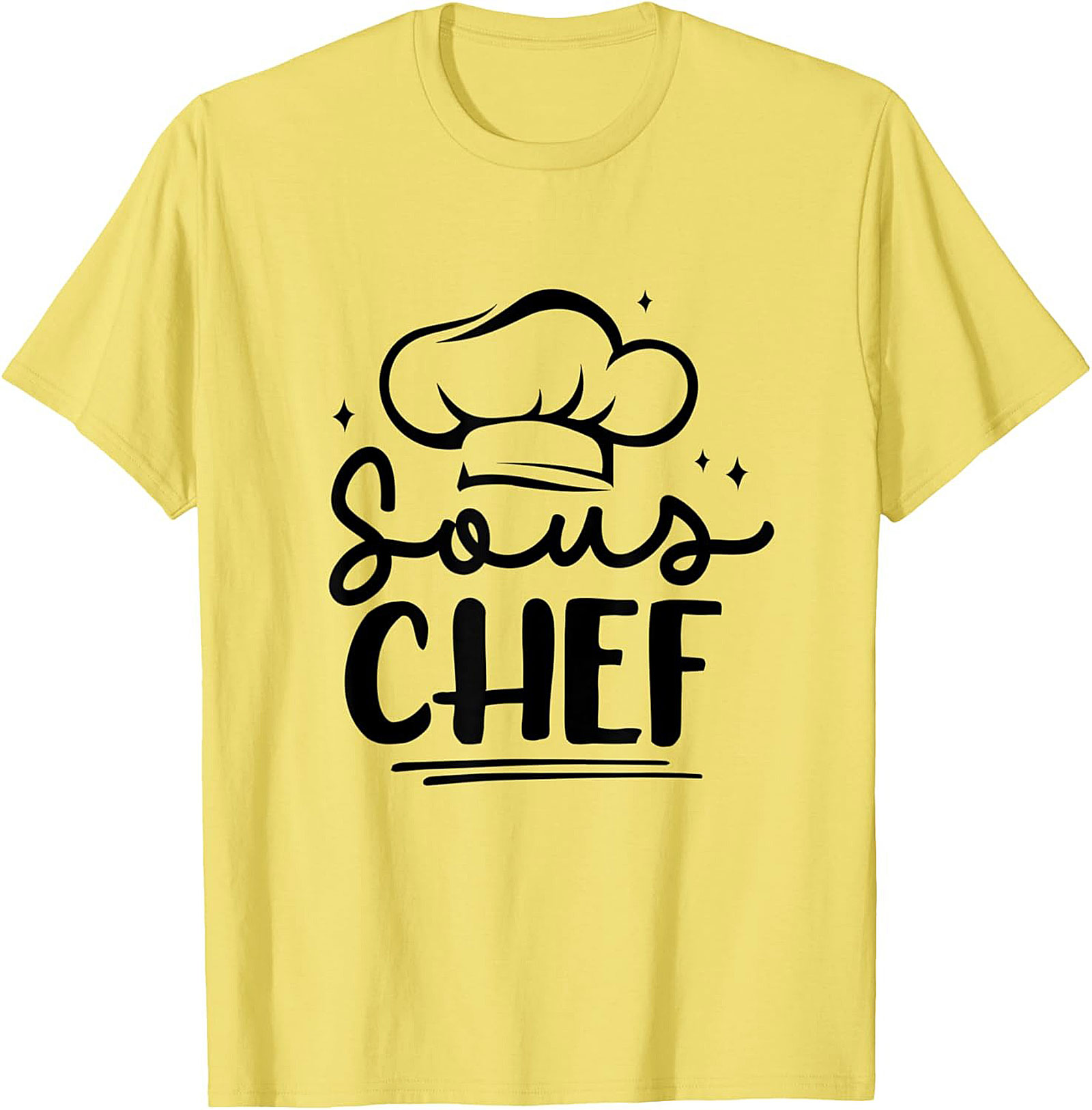 Sous Chef Graphic Sweatshirt Cozy Crewneck Pullover Gift