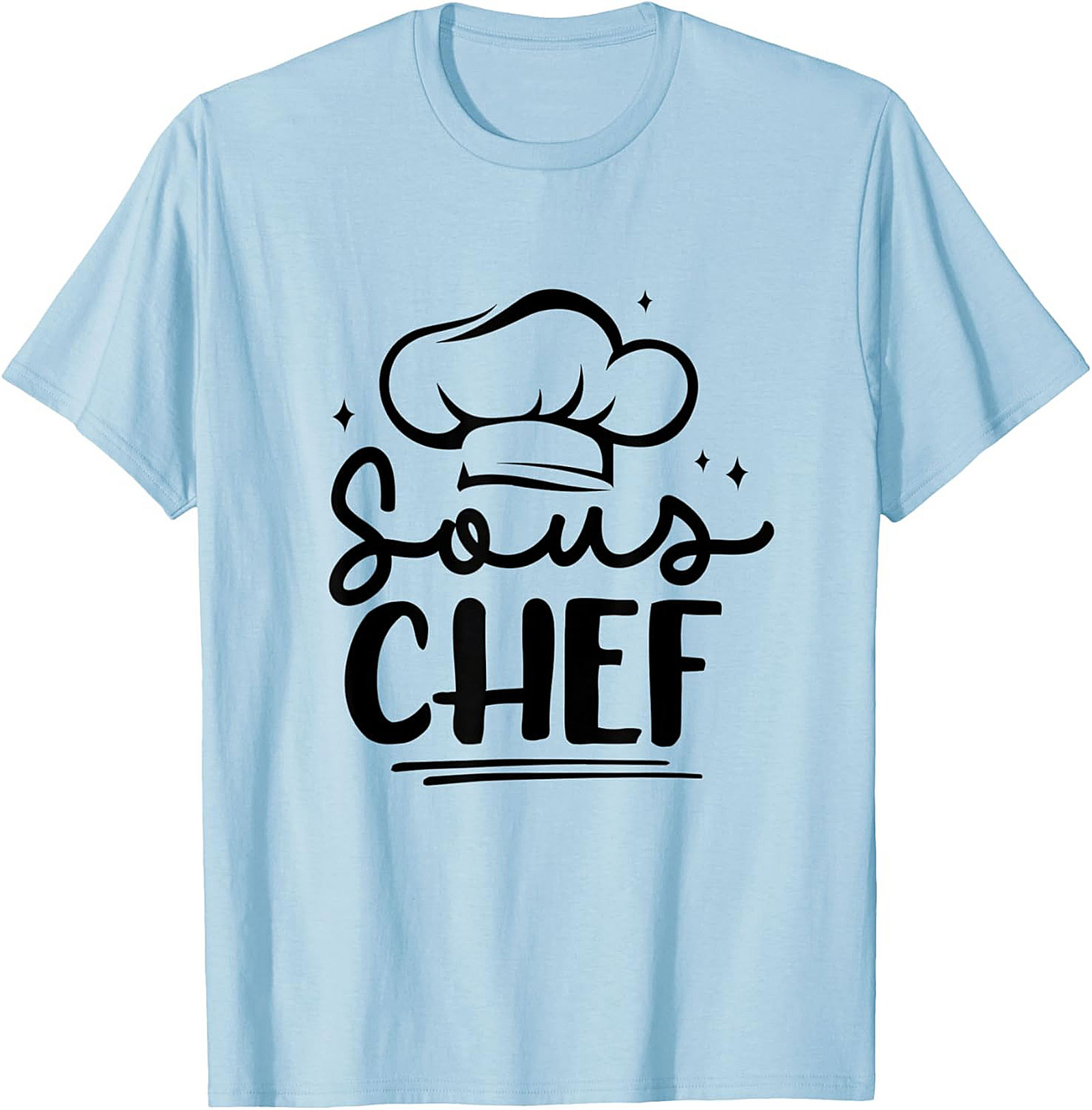Sous Chef Graphic Sweatshirt Cozy Crewneck Pullover Gift