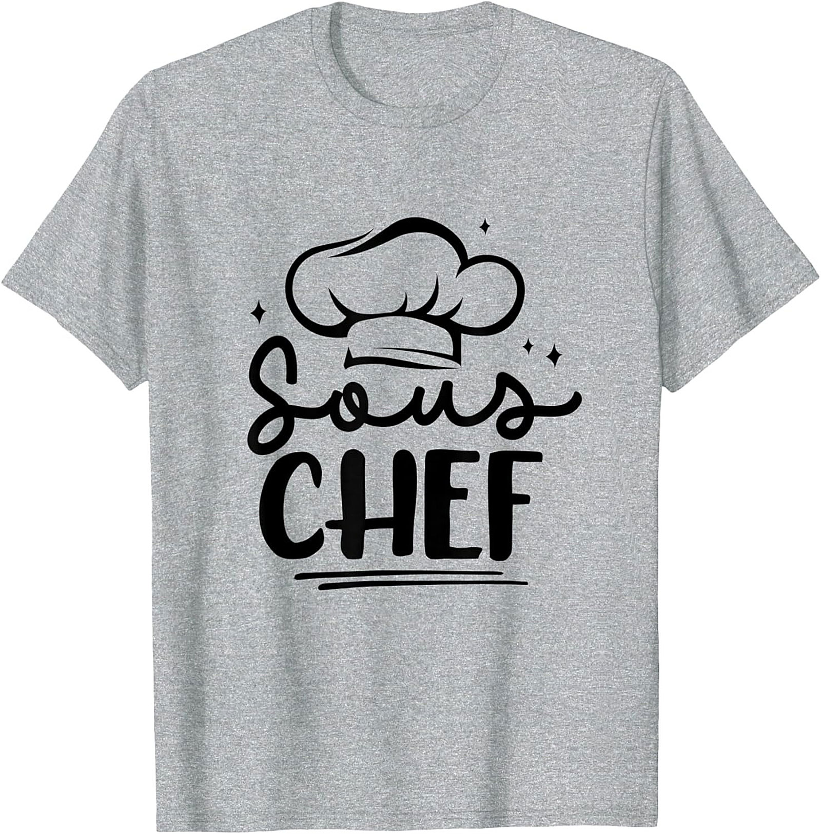 Sous Chef Graphic Sweatshirt Cozy Crewneck Pullover Gift