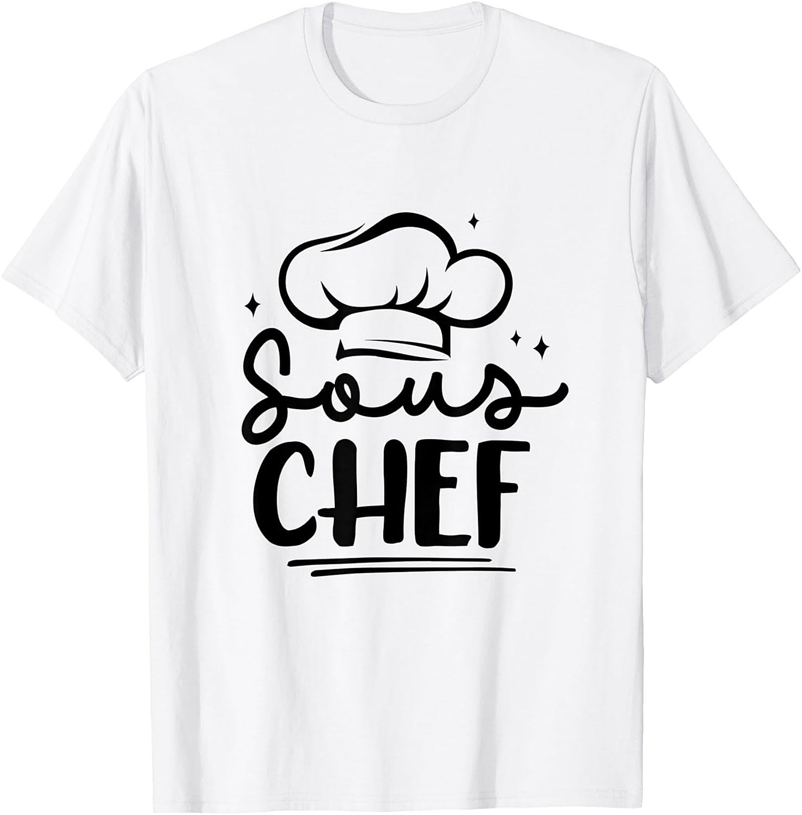 Sous Chef Graphic Sweatshirt Cozy Crewneck Pullover Gift