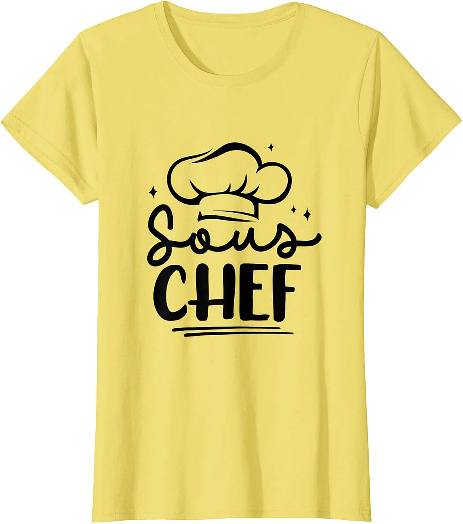 Sous Chef Graphic Sweatshirt Cozy Crewneck Pullover Gift