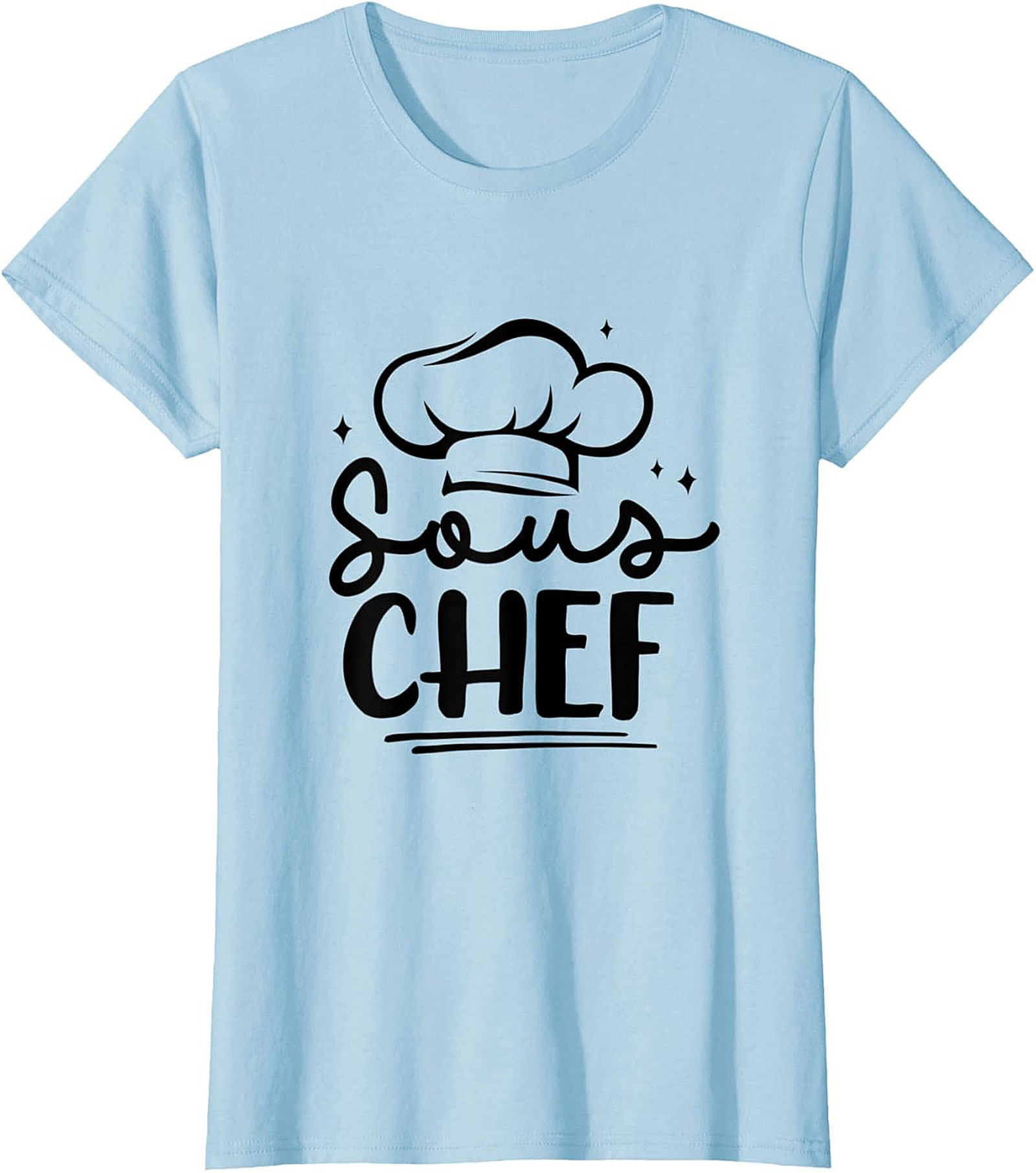 Sous Chef Graphic Sweatshirt Cozy Crewneck Pullover Gift