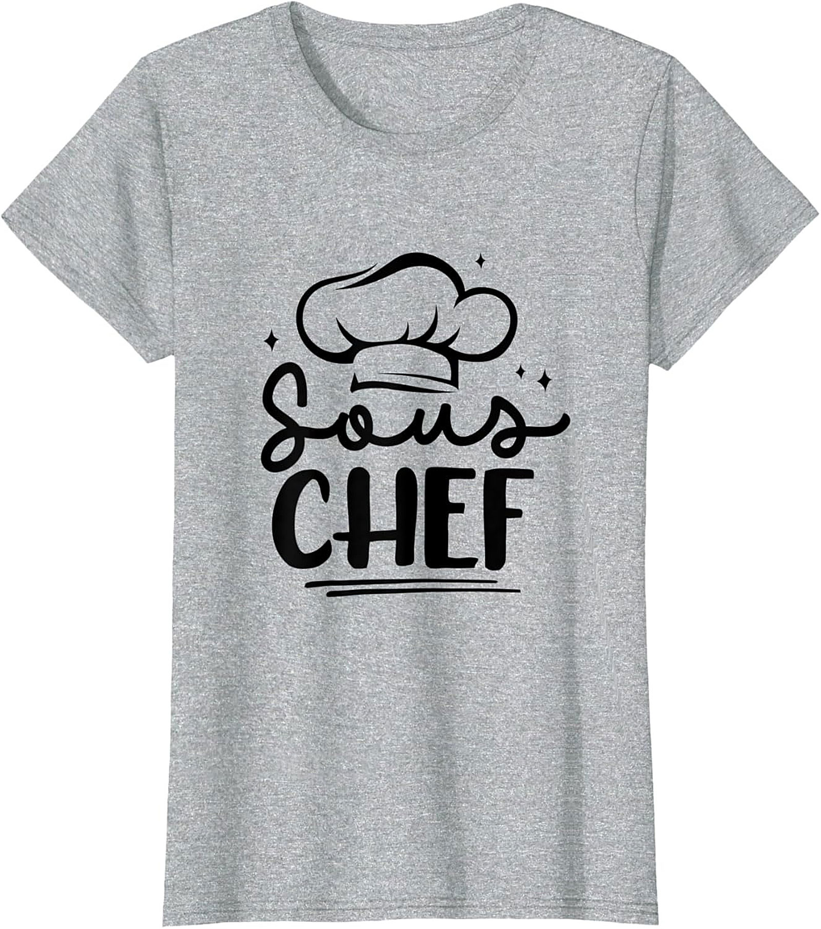Sous Chef Graphic Sweatshirt Cozy Crewneck Pullover Gift
