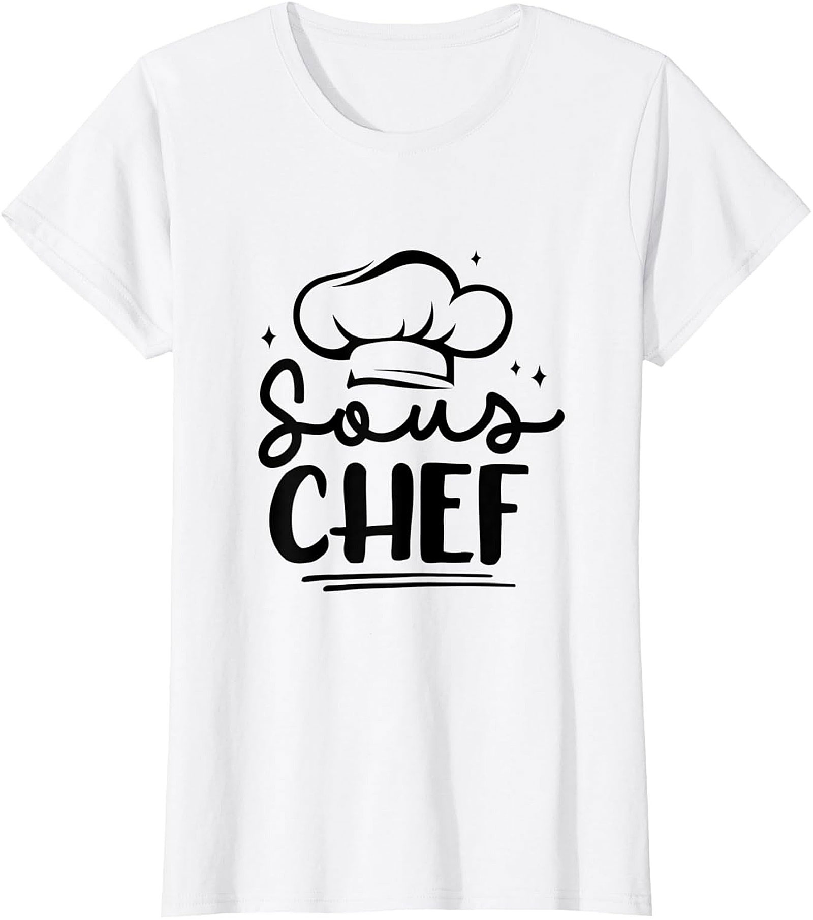 Sous Chef Graphic Sweatshirt Cozy Crewneck Pullover Gift
