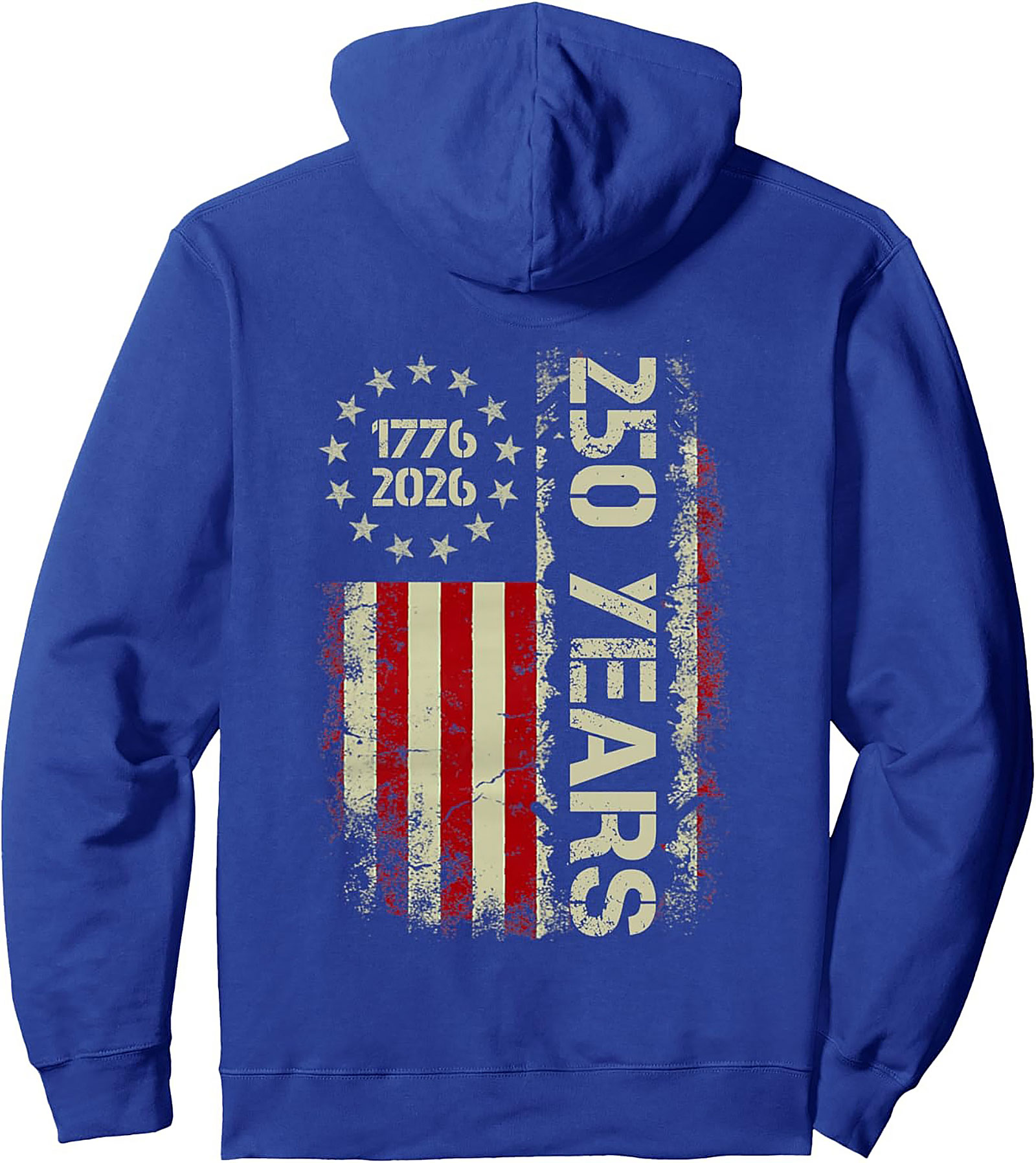 250th Anniversary Patriotic Hoodie | American Flag Pullover