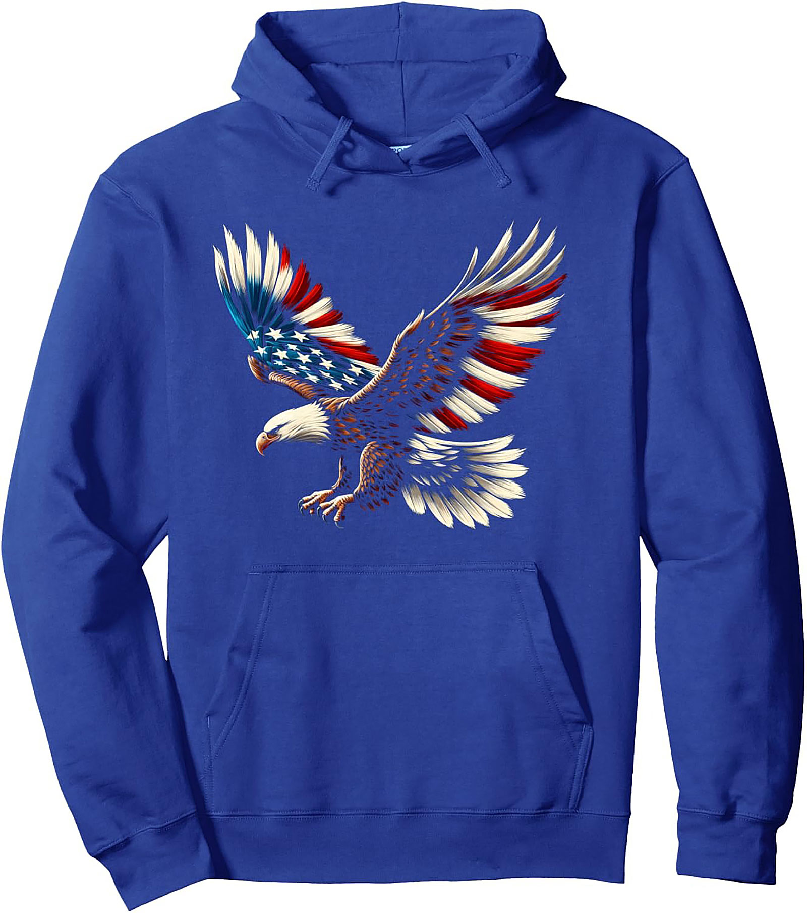 Patriotic American Eagle Hoodie | Cozy Pullover Gift