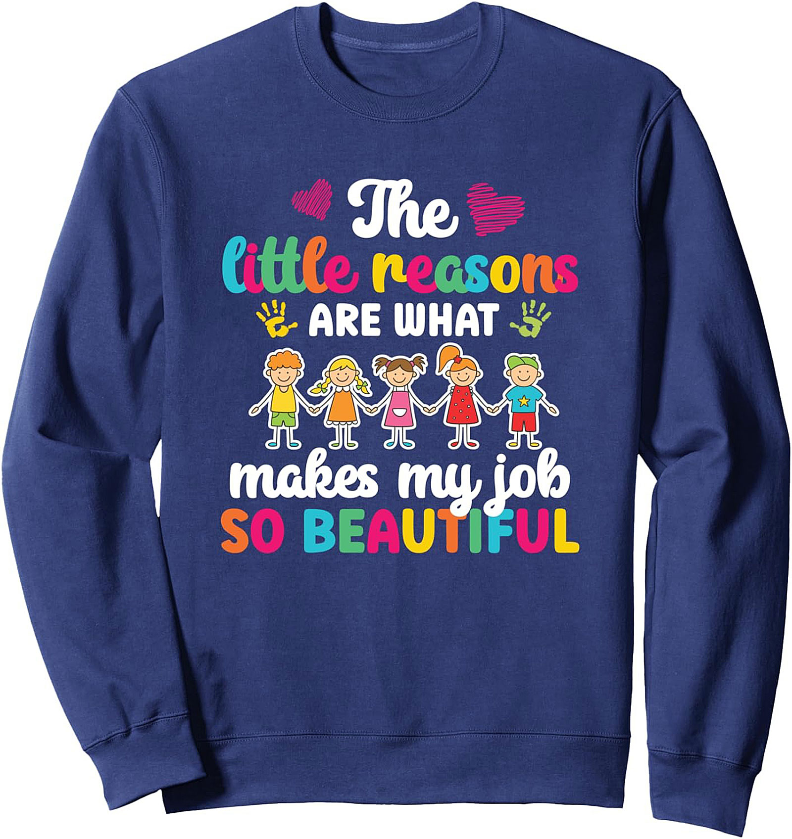 Cozy Teacher Appreciation Graphic Sweatshirt Gift Idea