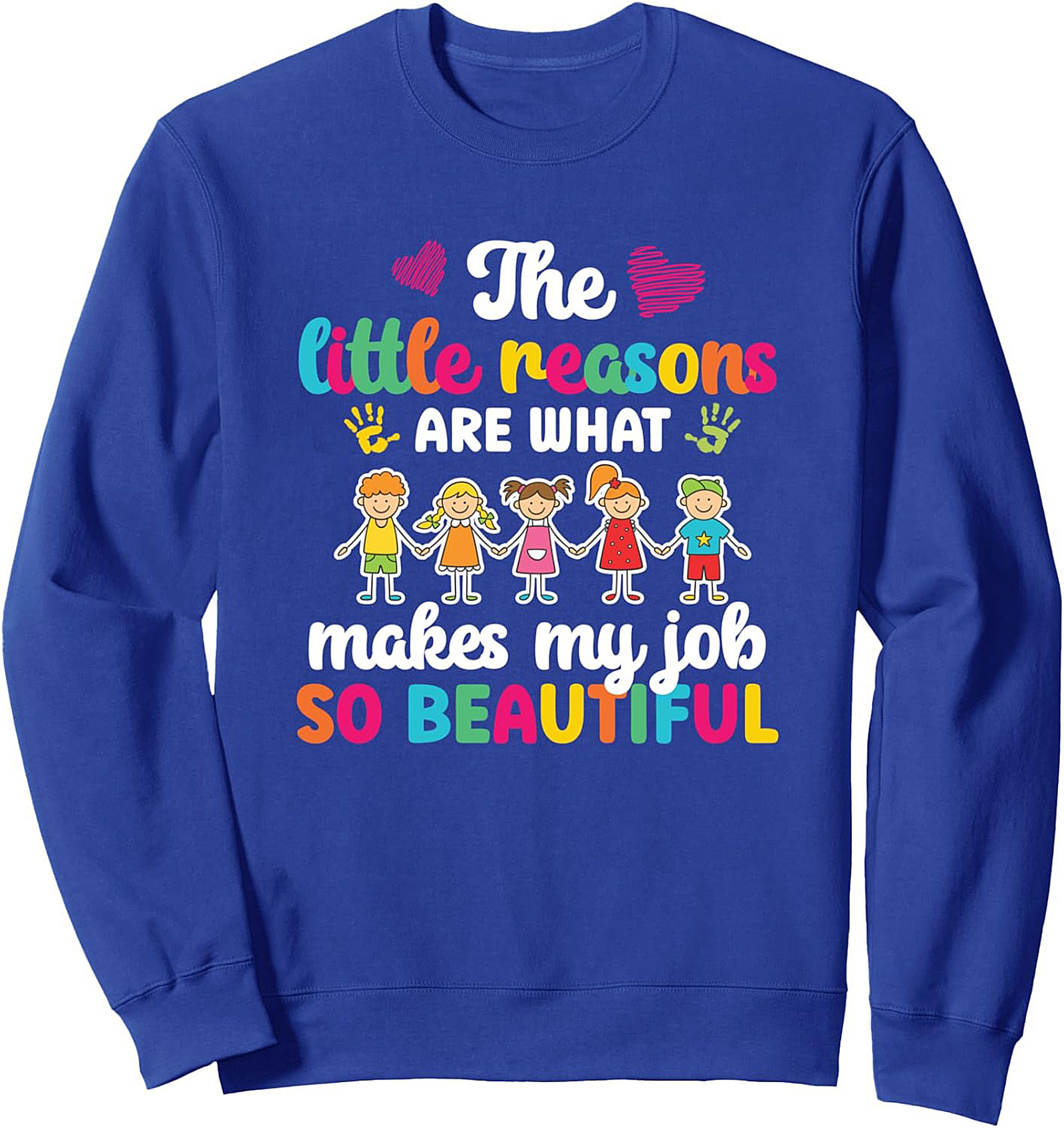 Cozy Teacher Appreciation Graphic Sweatshirt Gift Idea