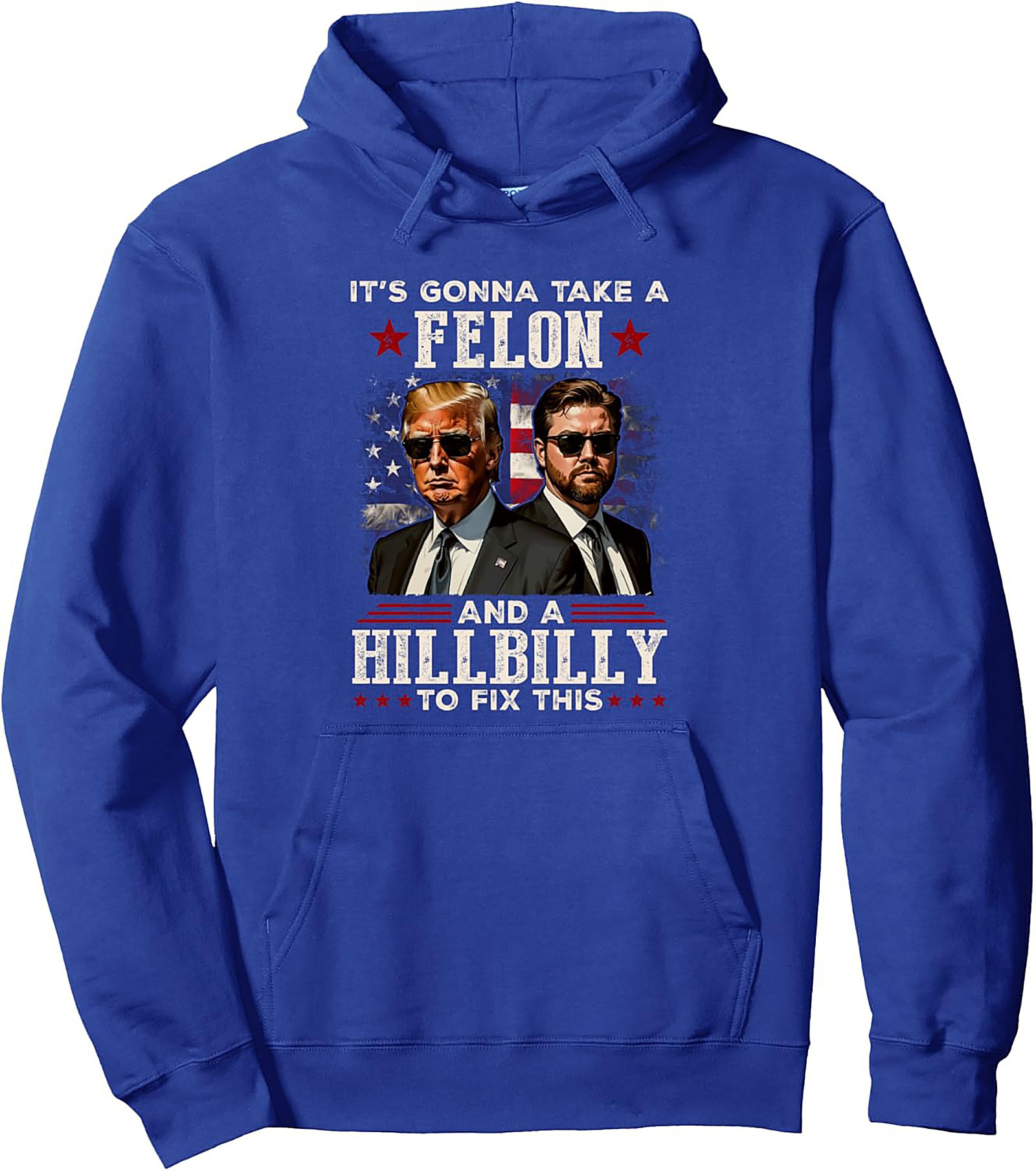 Trump Hillbilly Fix This Pullover Hoodie | Patriotic Gear