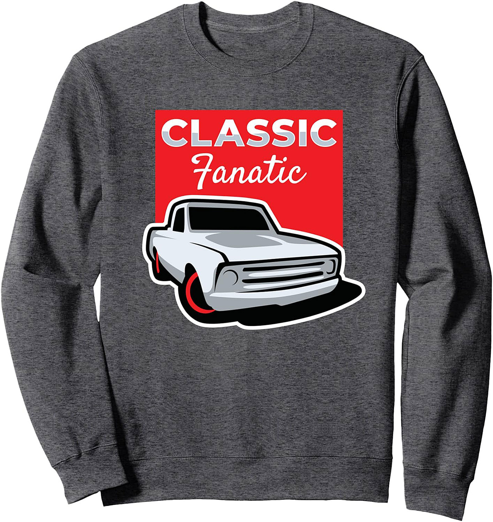 Classic Truck Fanatic Crewneck Sweatshirt – Vintage Pickup Pullover
