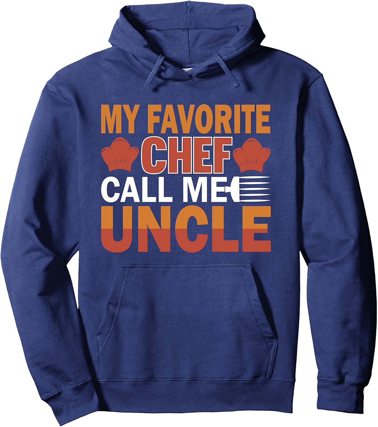 Funny Chef Uncle T-Shirt Best Cook Graphic Tee Gift