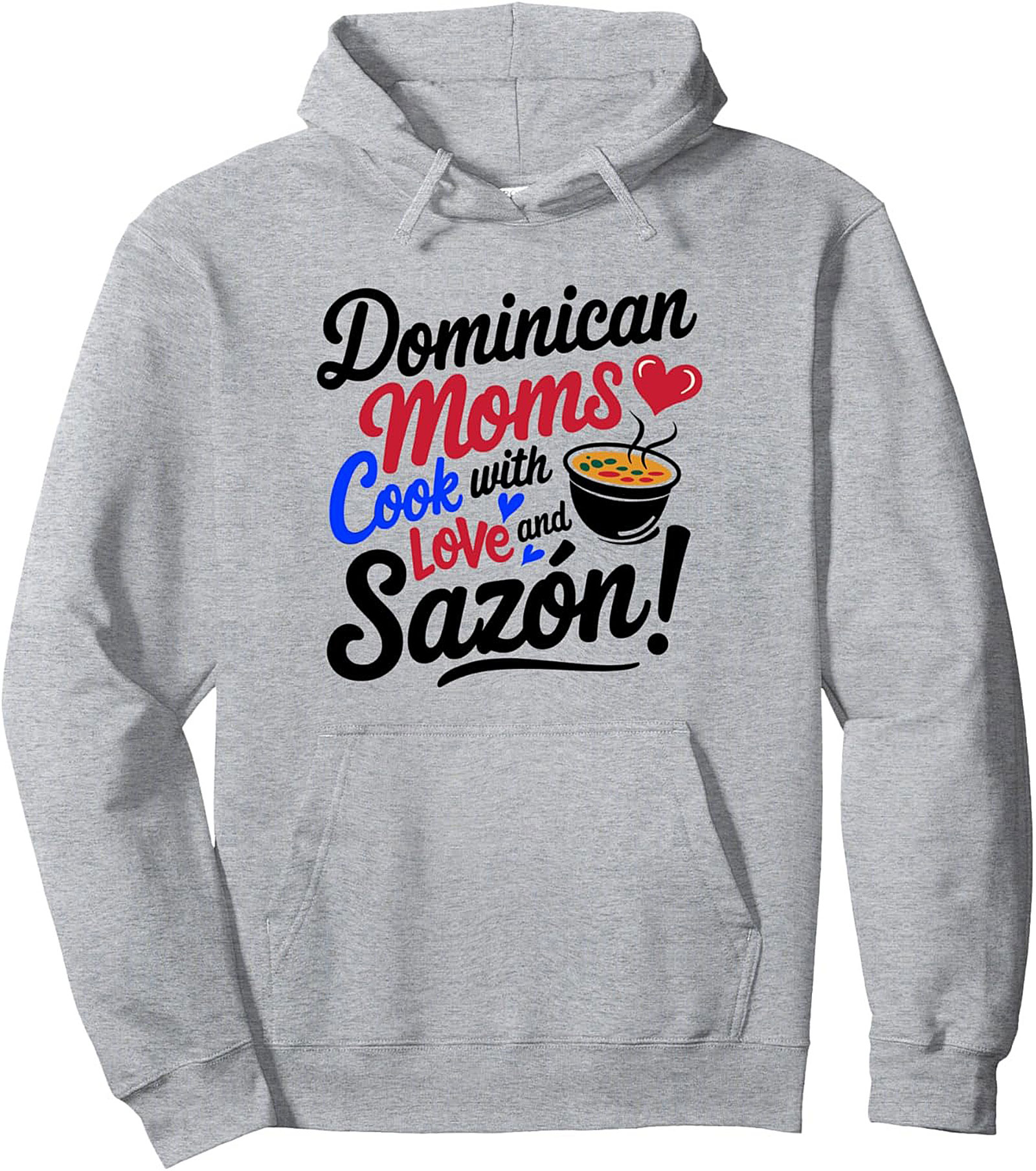 Dominican Moms Cook with Sazón Funny Graphic Tee Gift