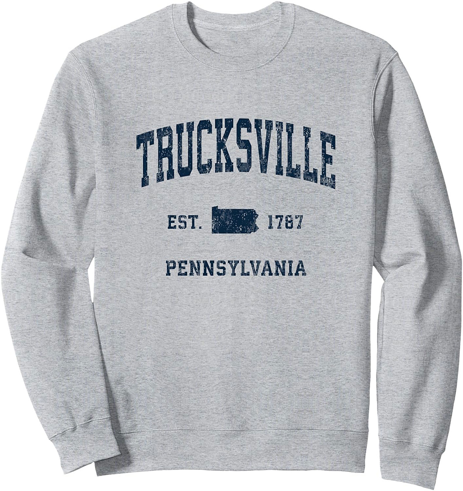 Vintage Trucksville Pennsylvania Crewneck Sweatshirt - Est. 1787