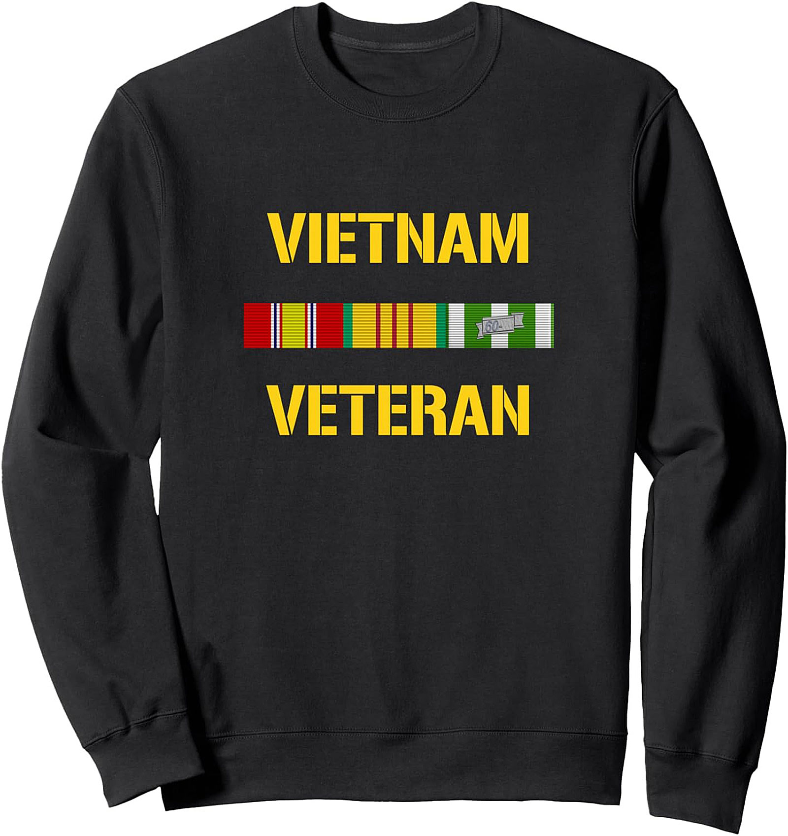 Vietnam Veteran Sweatshirt | Service Ribbons Crewneck Gift