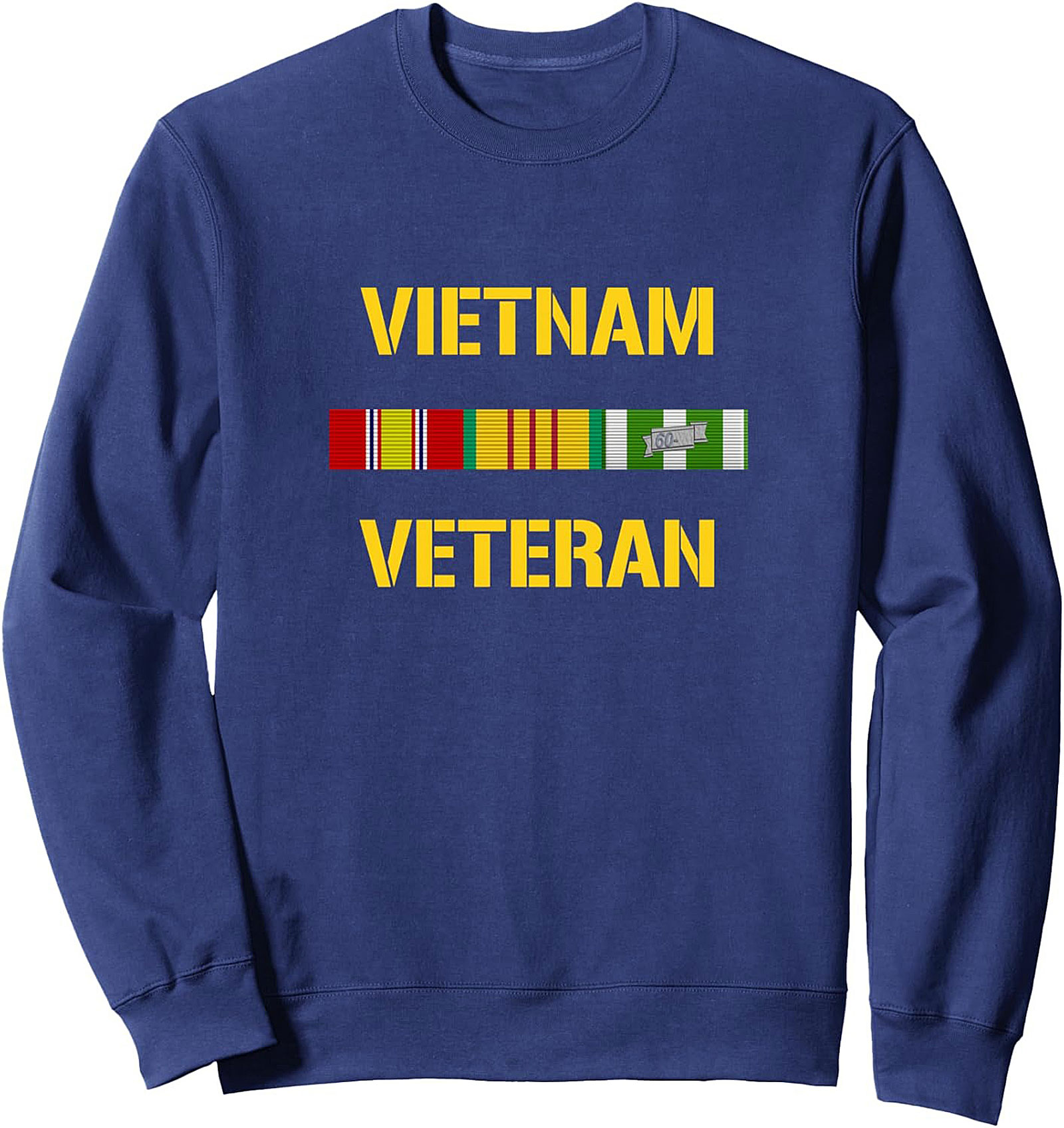 Vietnam Veteran Sweatshirt | Service Ribbons Crewneck Gift