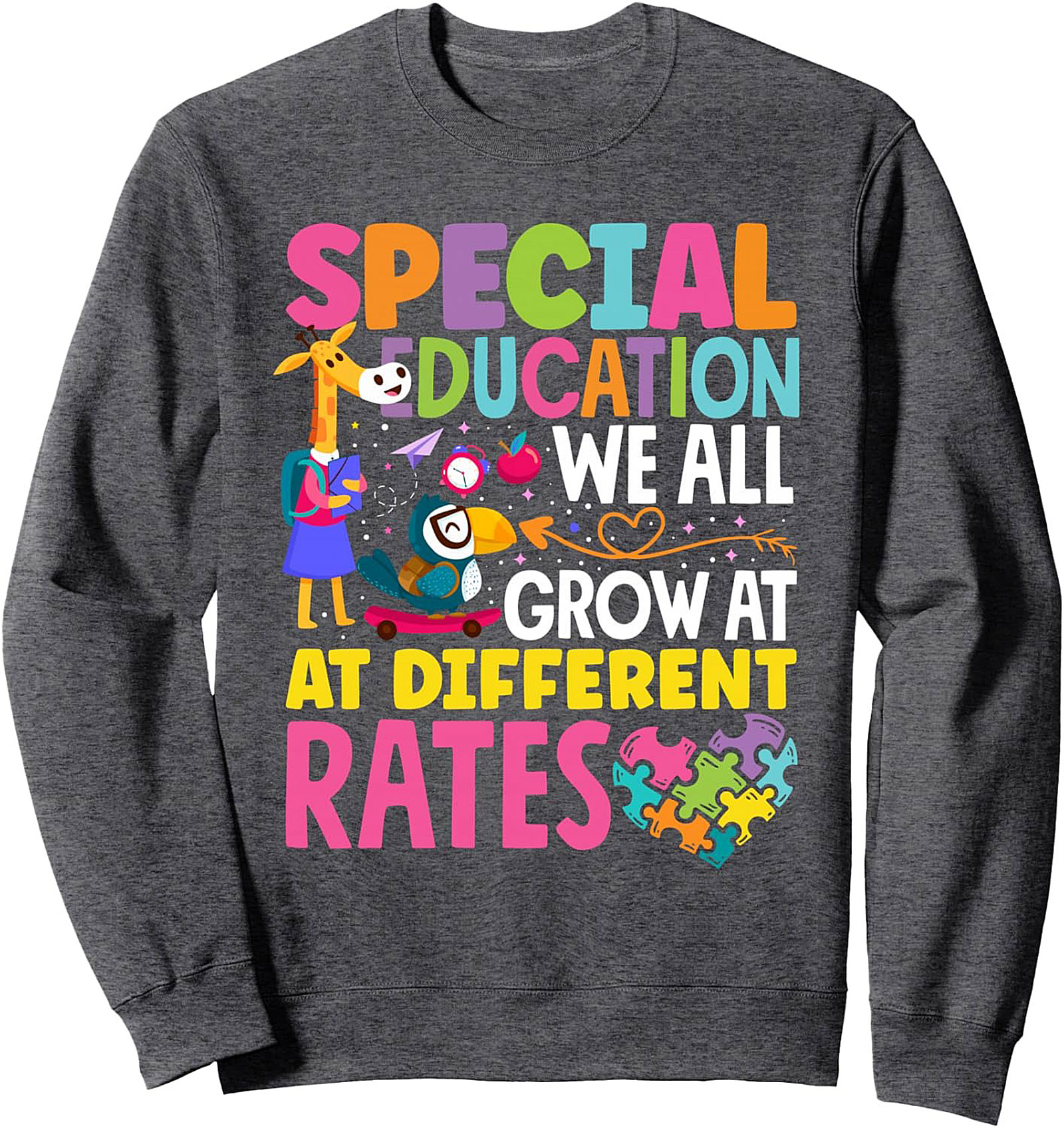 Cozy Special Education Teacher Sweatshirt SpEd Gift Idea