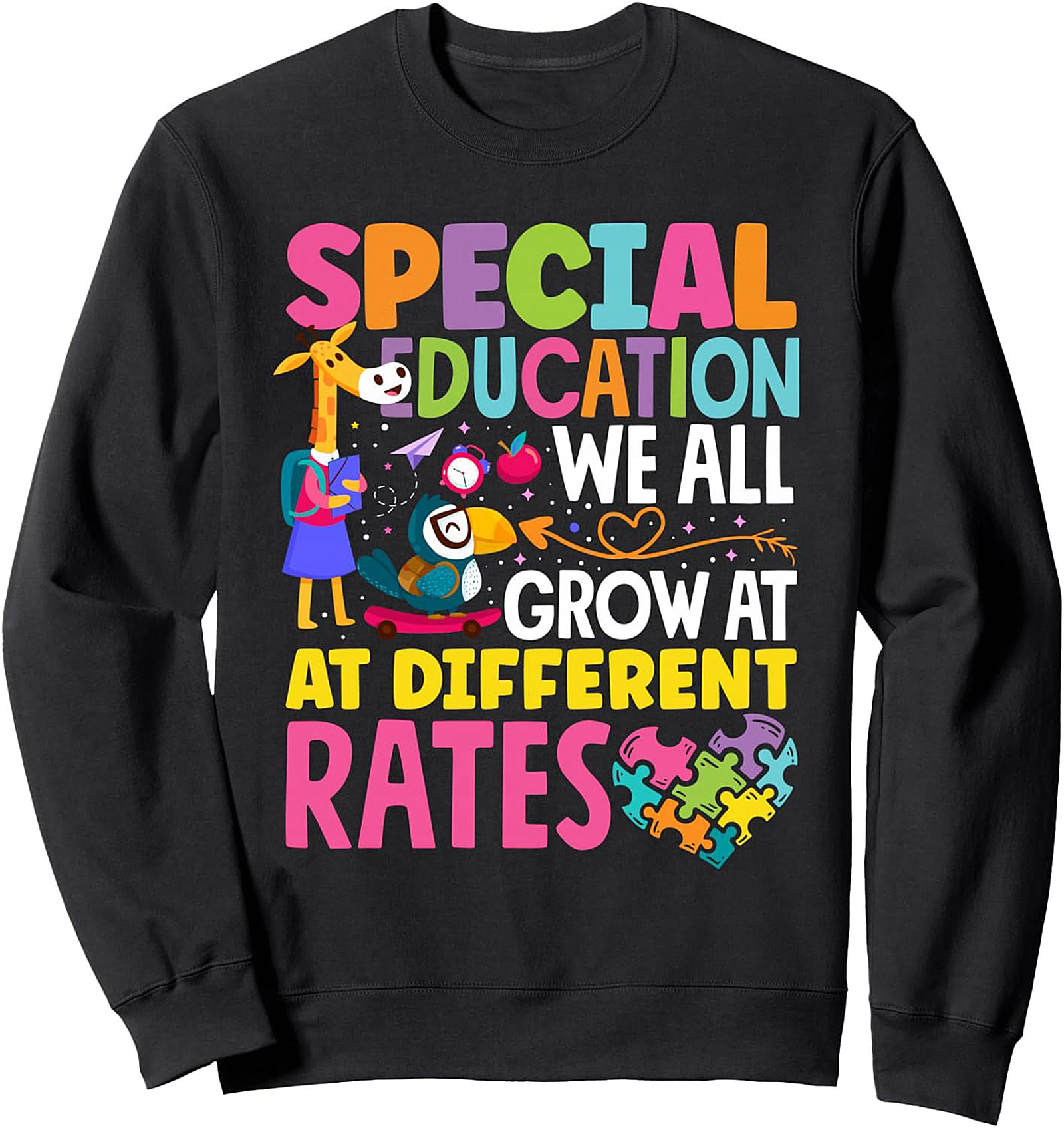 Cozy Special Education Teacher Sweatshirt SpEd Gift Idea