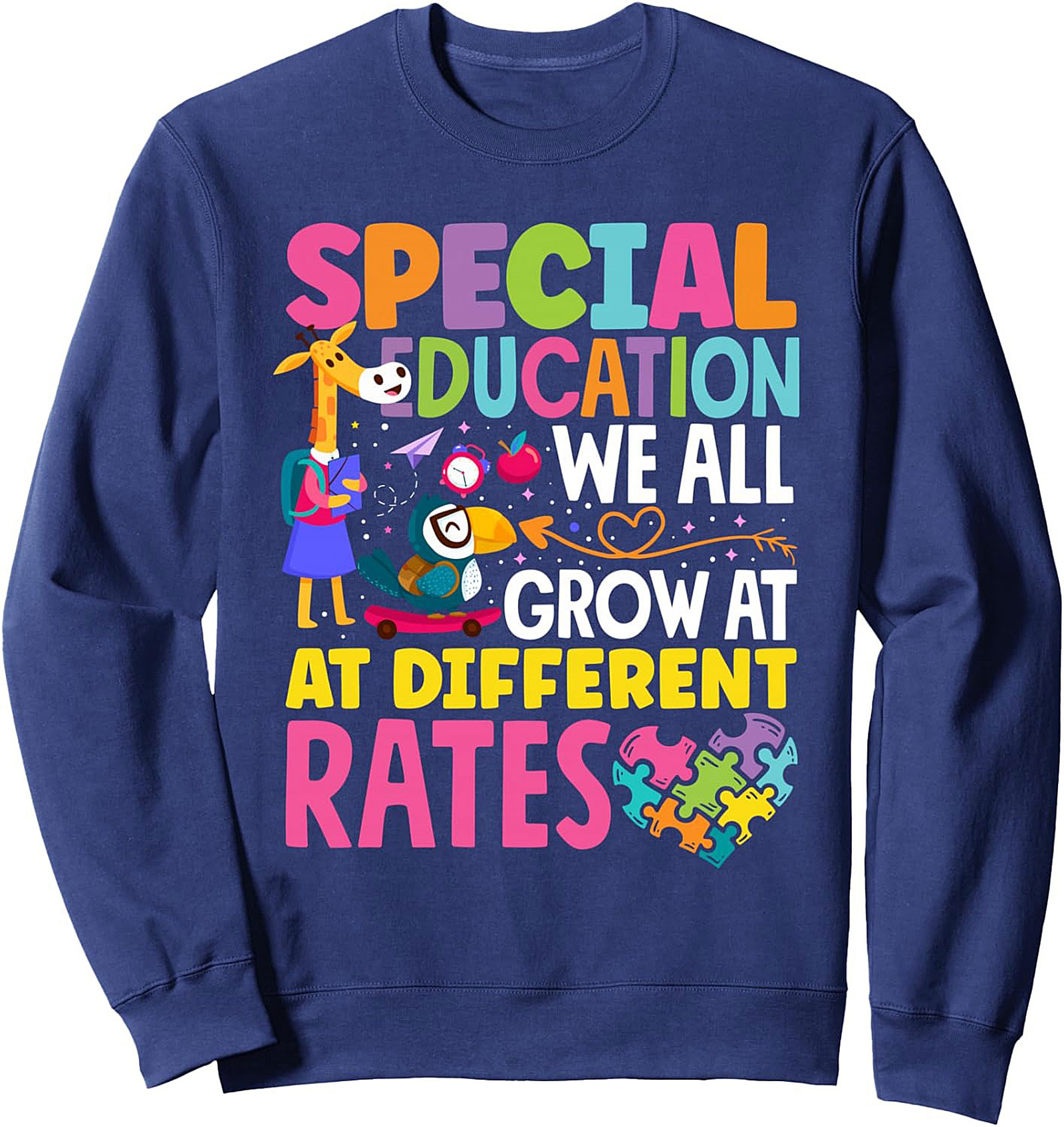 Cozy Special Education Teacher Sweatshirt SpEd Gift Idea