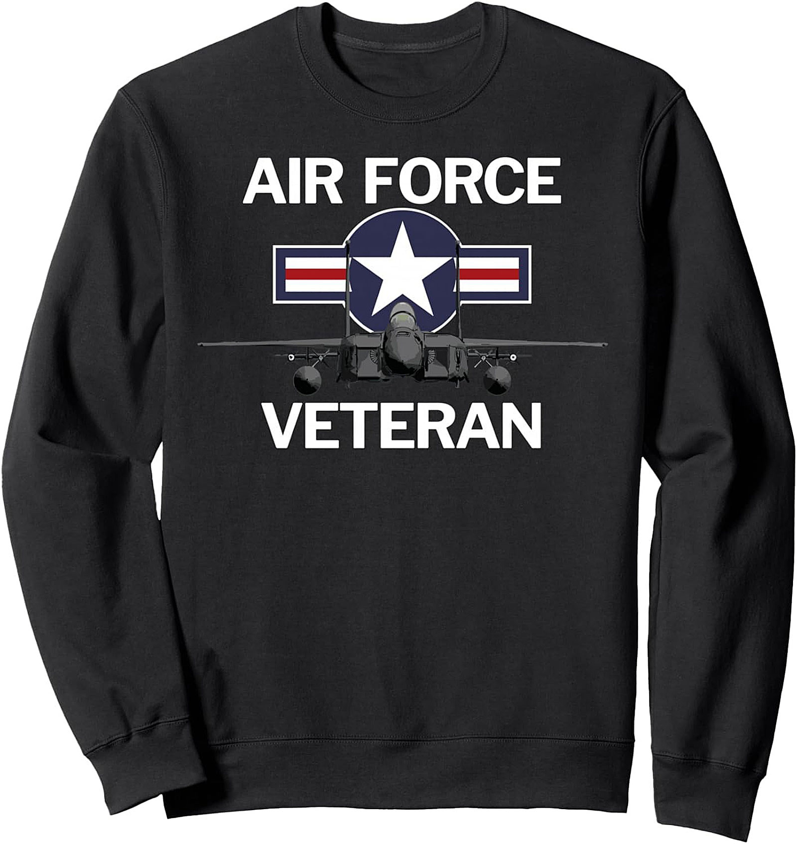 Air Force Veteran Crewneck Sweatshirt | USAF Pullover Gift